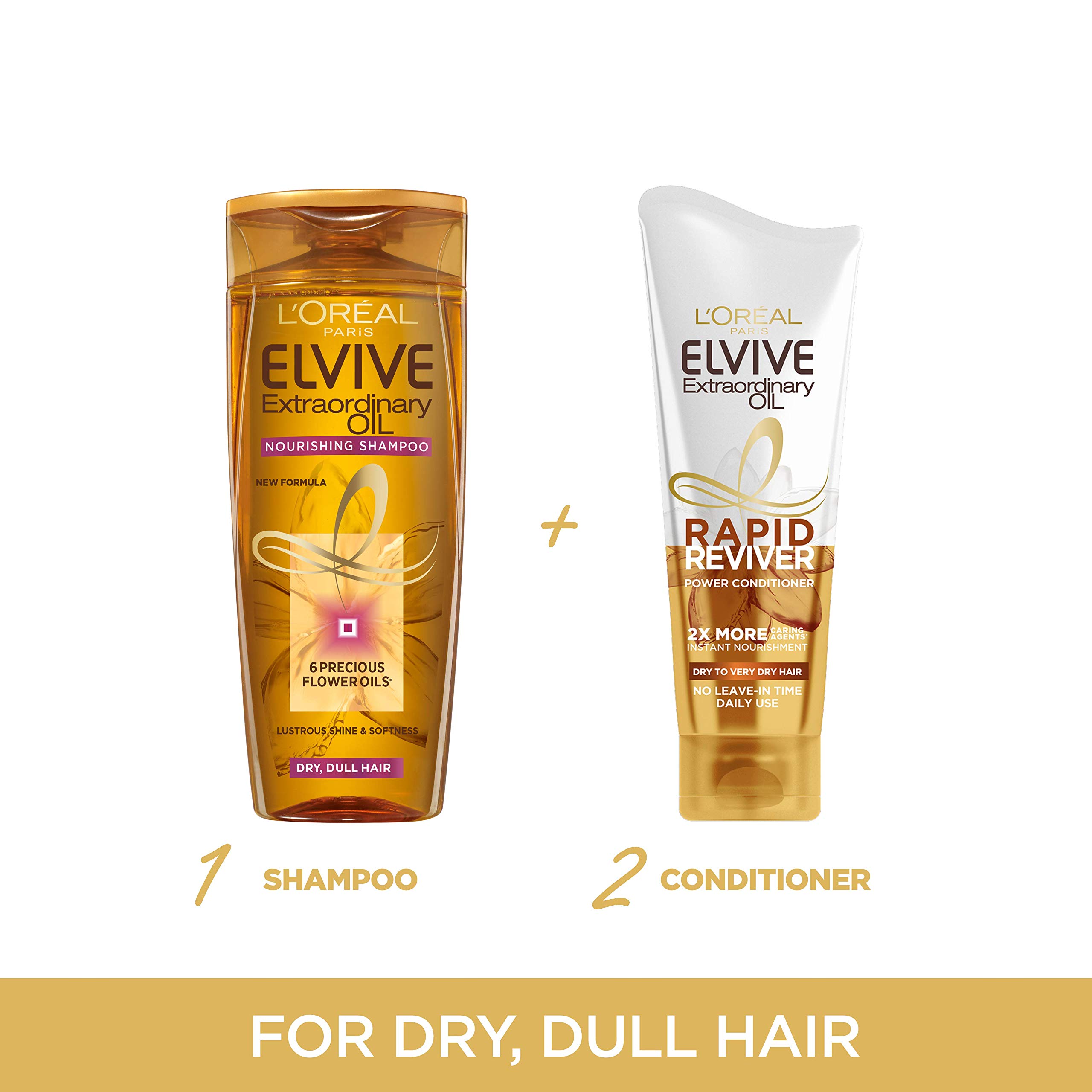 Foto 6 pulgar | Acondicionador L'oréal Paris Elvive Extraordinary Oil 180 Ml - Venta Internacional.