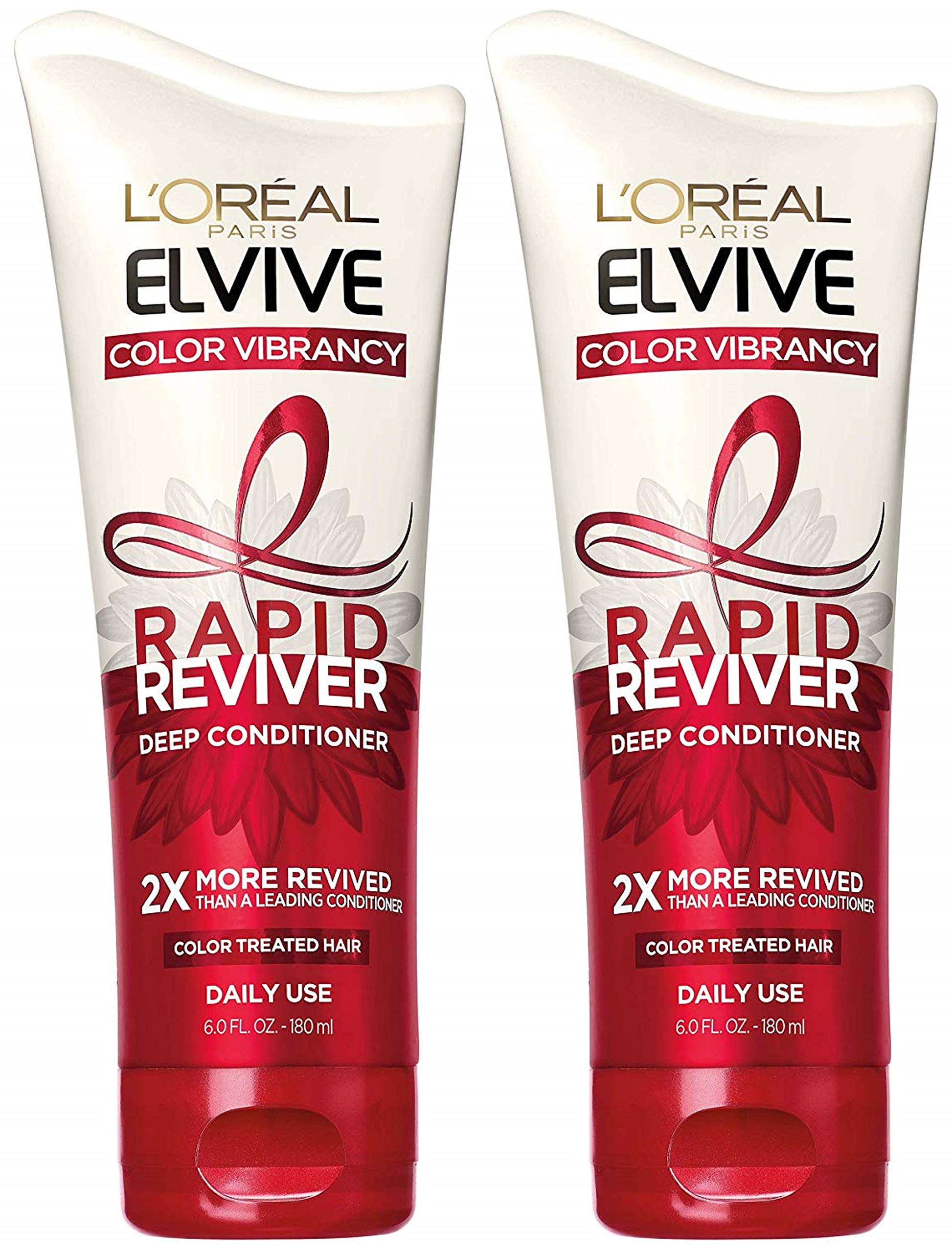 Foto 2 pulgar | Acondicionador Profundo L'oreal Paris Elvive Rapid Reviver 180 Ml X2 - Venta Internacional.