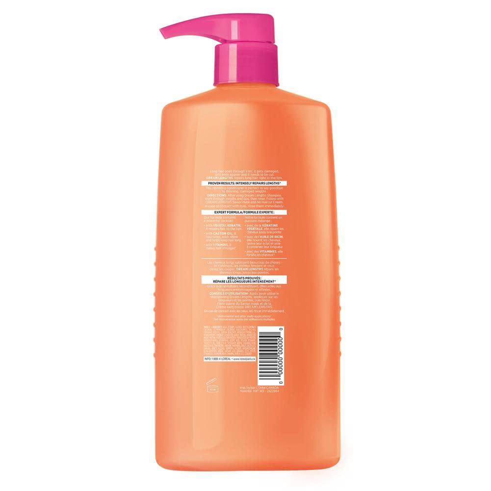 Foto 7 | Acondicionador L'oreal Paris Elvive Dream Lengths 828ml - Venta Internacional.