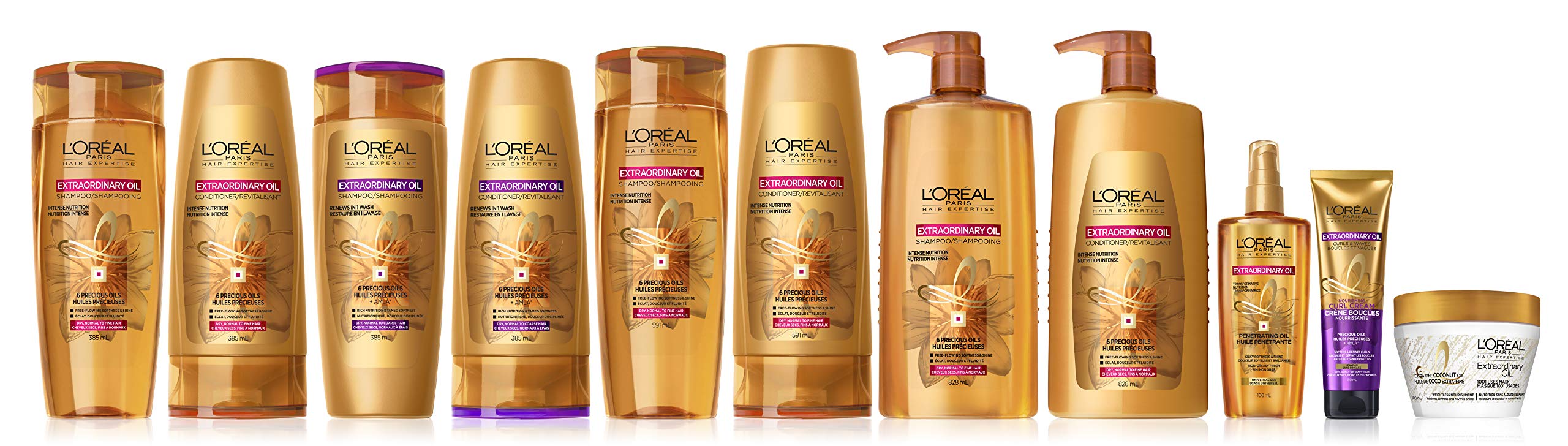 Foto 7 | Acondicionador L'oreal Paris Elvive Extraordinary Oil 375 Ml - Venta Internacional.