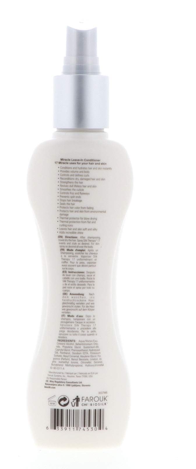 Foto 8 pulgar | Acondicionador sin Enjuague Biosilk Silk Therapy 167 Ml - Venta Internacional