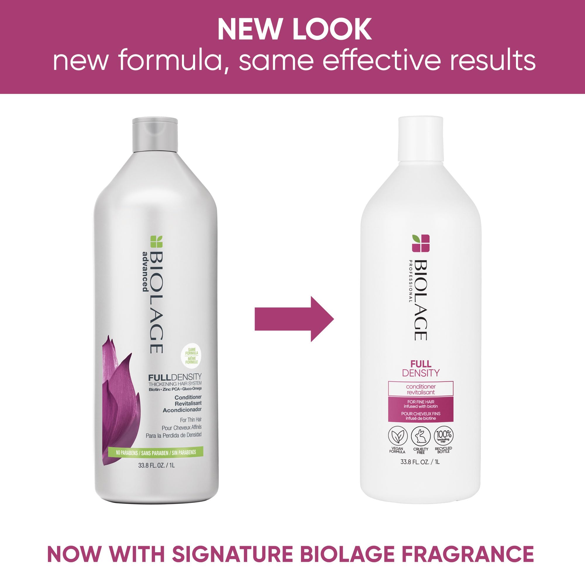 Foto 2 | Acondicionador Biolage Full Density Thesening 1l Vegan - Venta Internacional.