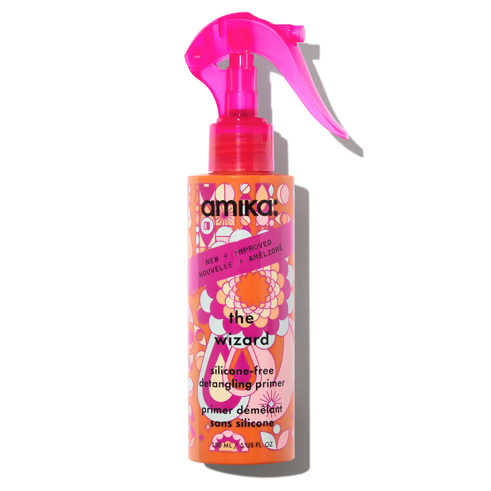 Primer Desenredante Amika The Wizard Sin Silicona, 150 Ml - Venta Internacional.