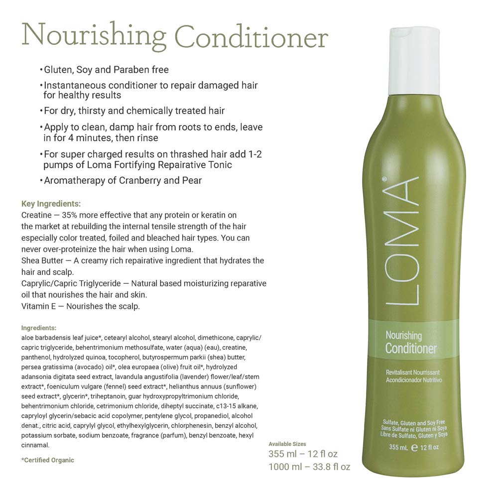 Foto 3 pulgar | Acondicionador Loma Nourishing 1l - Venta Internacional.