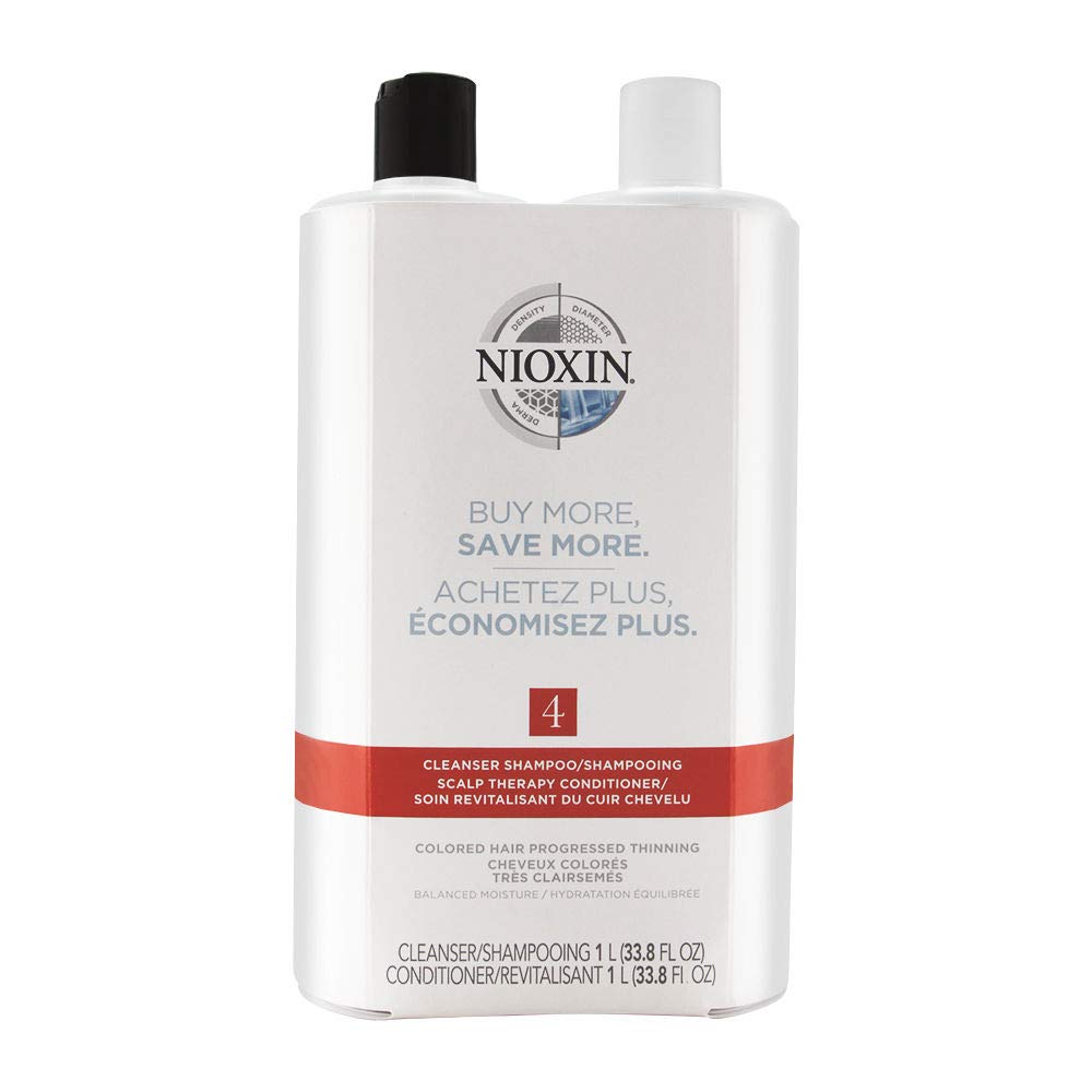 Champú Y Acondicionador Duo Nioxin System 4 1l - Venta Internacional.