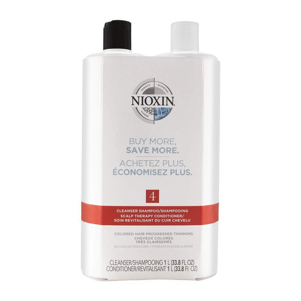 Foto 1 | Champú Y Acondicionador Duo Nioxin System 4 1l - Venta Internacional.