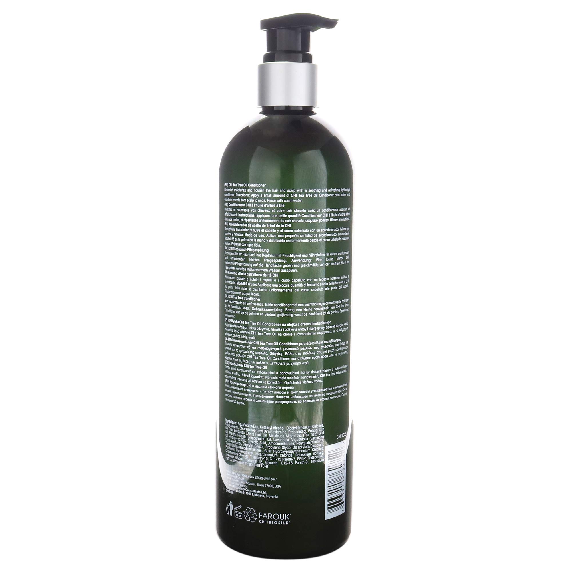 Foto 2 | Acondicionador Chi Cosmo Farouk Tea Tree 750 Ml - Venta Internacional.