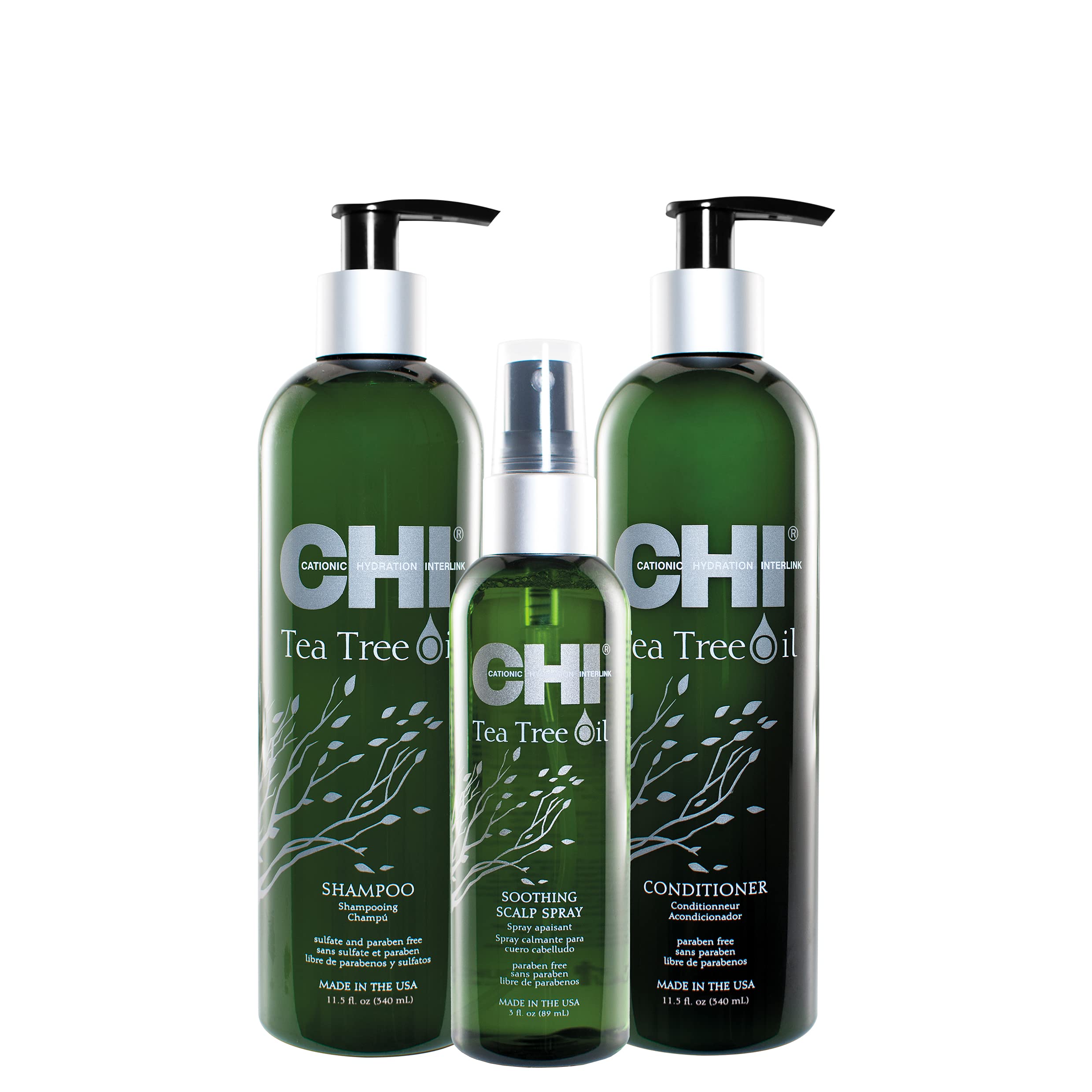 Foto 4 | Acondicionador Chi Cosmo Farouk Tea Tree 750 Ml - Venta Internacional.