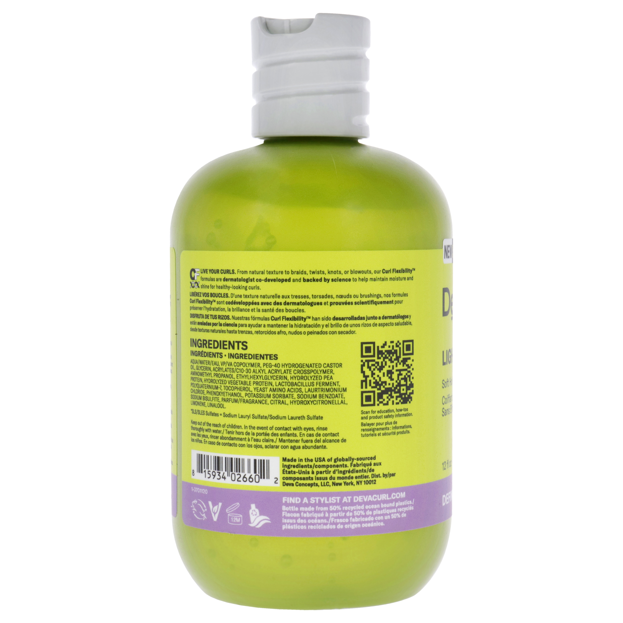 Foto 3 | Defining Gel Devacurl Unisex 340 Ml, Producto De Belleza De Alta Calidad - Venta Internacional.