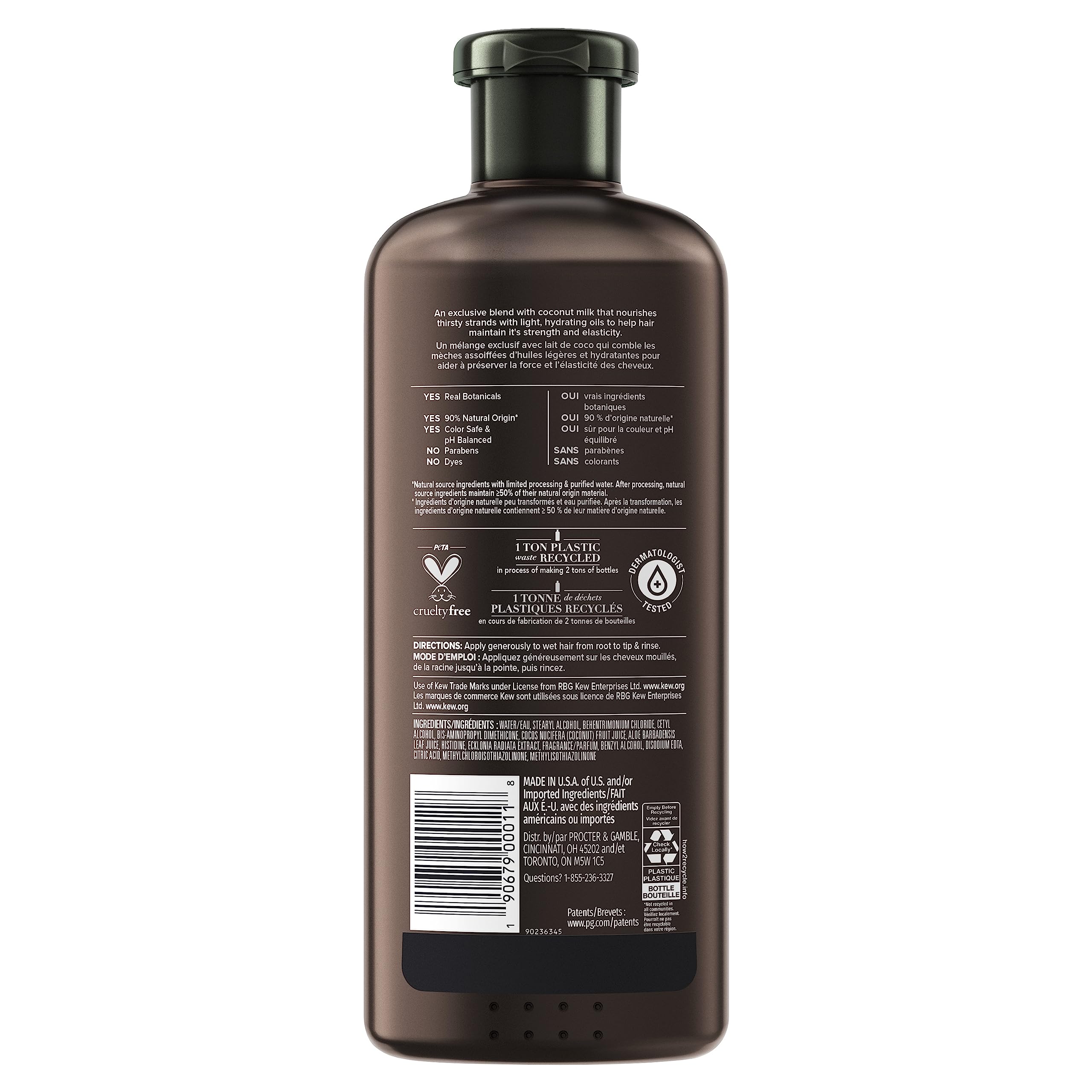 Foto 4 pulgar | Acondicionador Herbal Essences, Aceite De Coco Hidratante, 400 Ml - Venta Internacional.