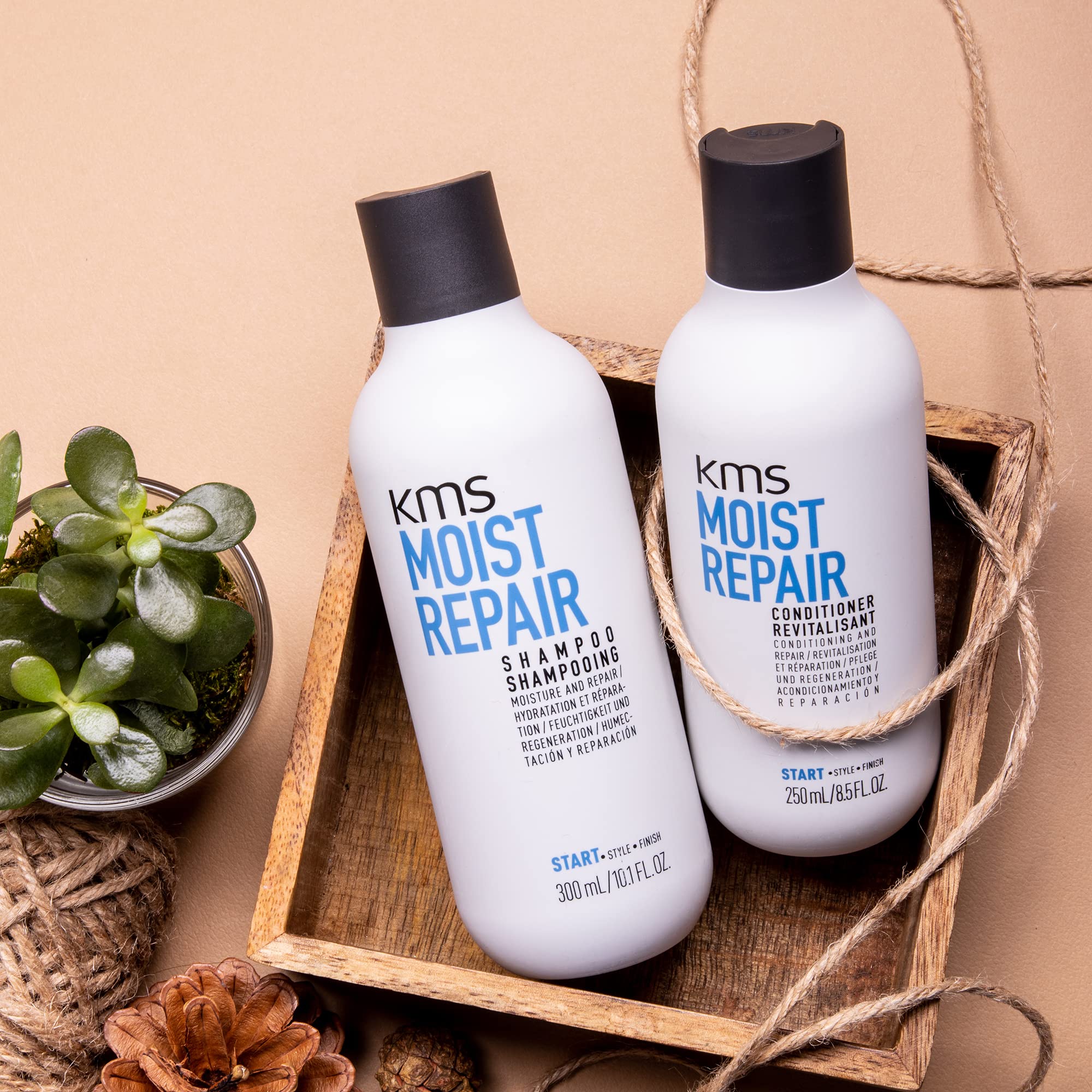 Foto 8 pulgar | Acondicionador Kms Moistrepair Hidratante 250 Ml Para Todo Tipo De Cabello - Venta Internacional.