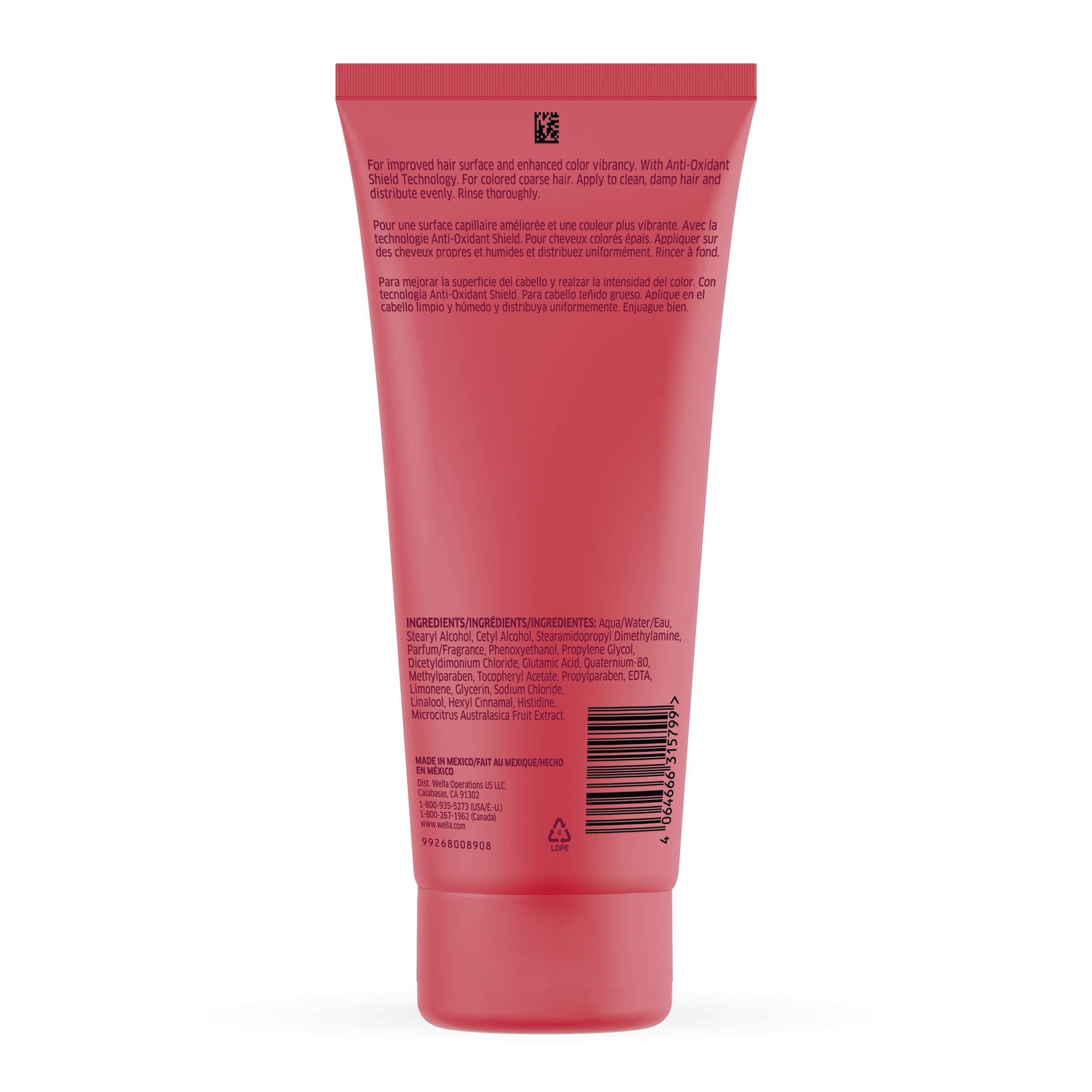 Foto 6 | Acondicionador Wella Professionals Invigo Brilliance 250 Ml - Venta Internacional.