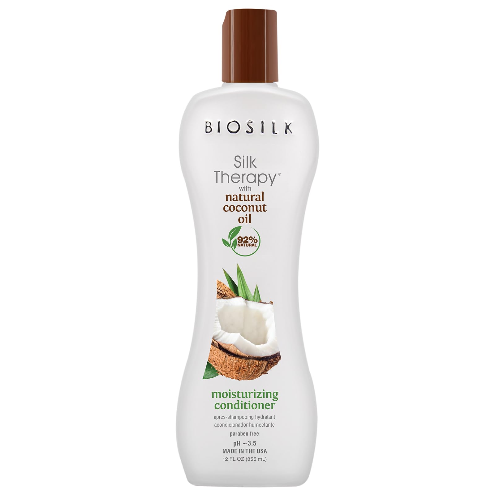 Foto 2 pulgar | Acondicionador Biosilk Silk Therapy Con Aceite De Coco 350 Ml - Venta Internacional.