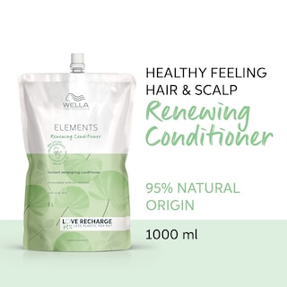 Foto 2 | Acondicionador Wella Professionals Elements Gentle, Bolsa De 1 Litro - Venta Internacional.