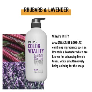 Foto 4 | Acondicionador Kms Colorvitality Blonde Illuminating Purple 750 Ml - Venta Internacional.