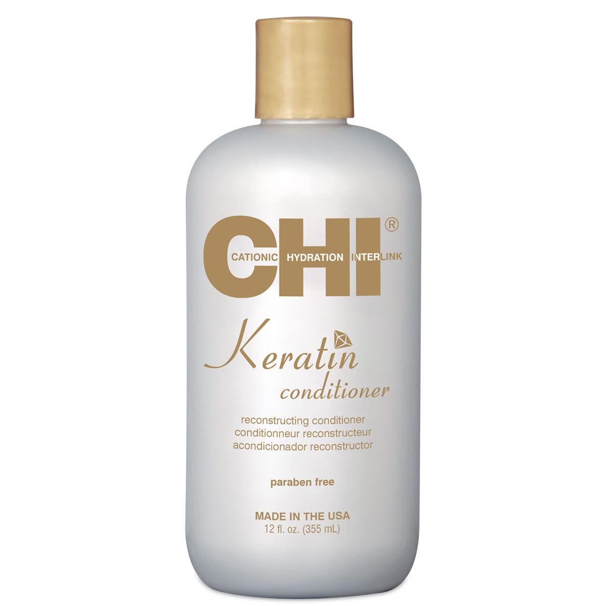 Foto 2 pulgar | Acondicionador Chi Keratin Rebuilding 355 Ml Que Restaura La Humedad - Venta Internacional.