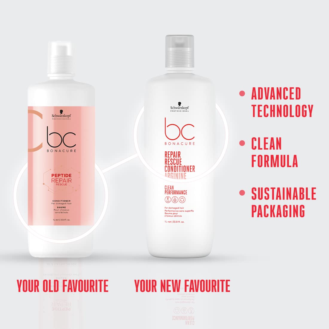 Foto 3 | Acondicionador Bc Bonacure Peptide Repair Rescue, 1 Litro - Venta Internacional.