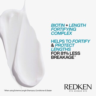 Foto 6 | Acondicionador Redken Extreme Length Fortify Strength Biotina 300 Ml - Venta Internacional.