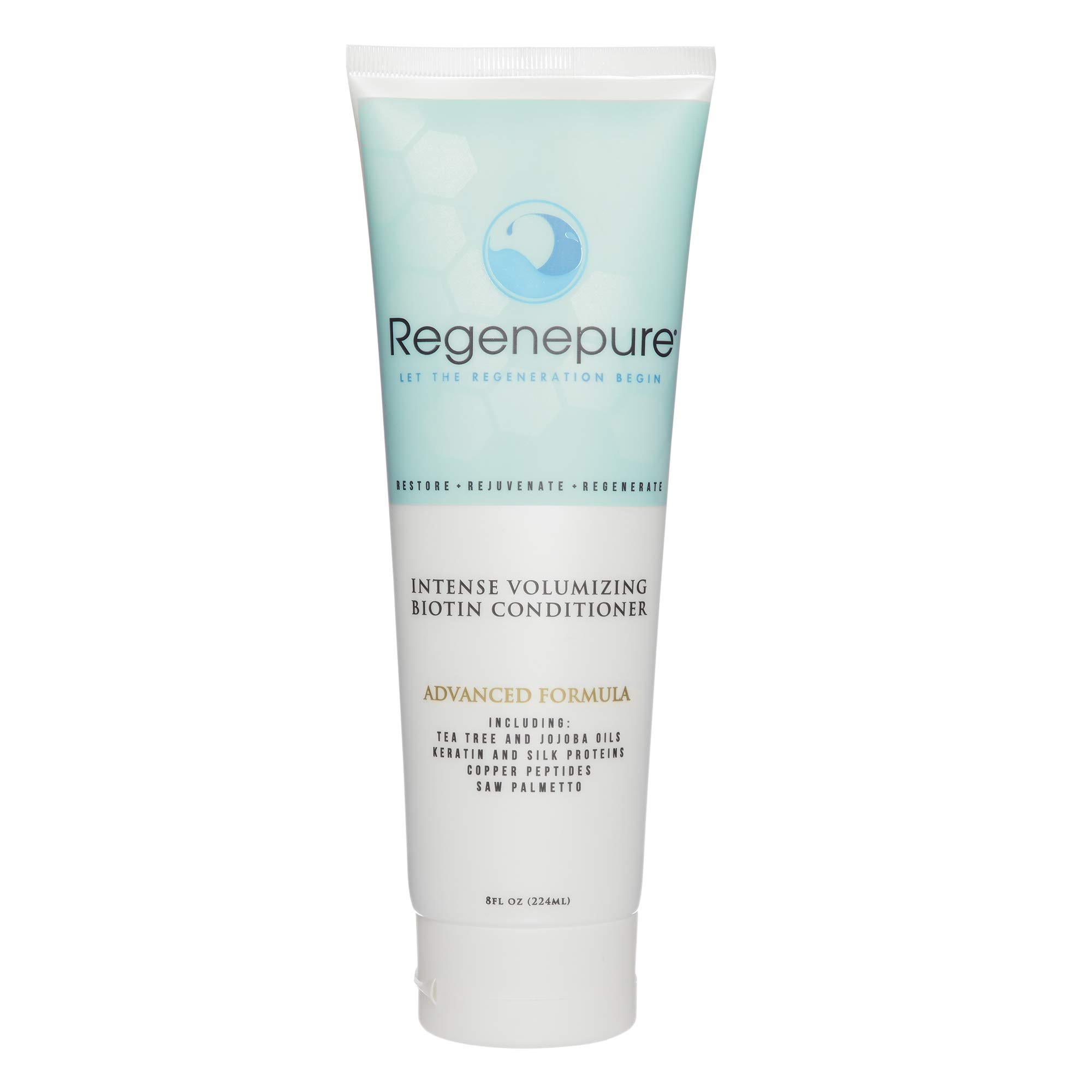 Foto 2 pulgar | Acondicionador Regenepure Con Biotina Voluminizadora Intensa 240 Ml - Venta Internacional.