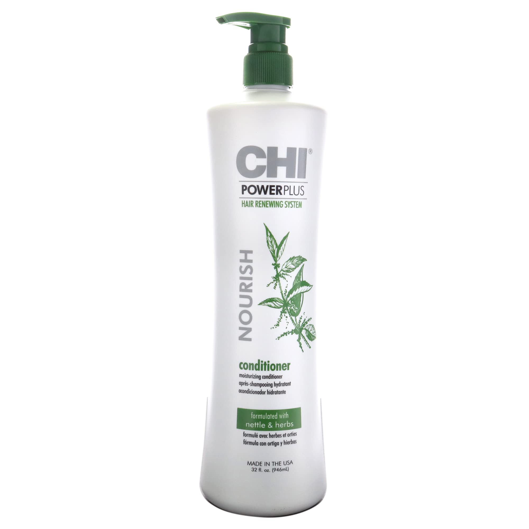 Acondicionador Chi Powerplus Nourish Hair Renew System 960 Ml - Venta Internacional.