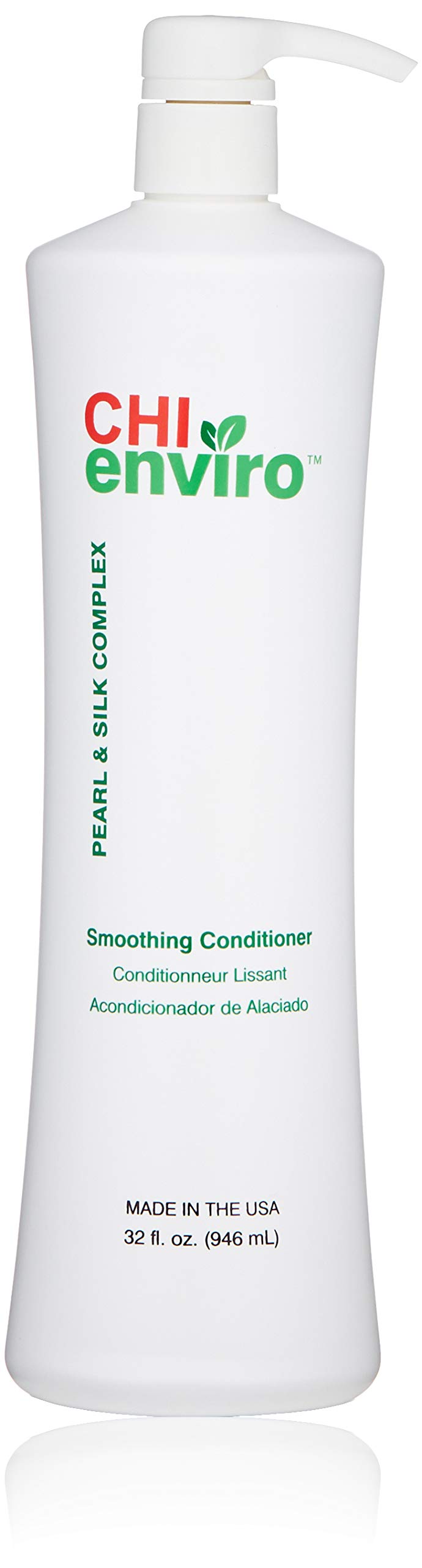 Acondicionador Chi Enviro Smoothing 946 Ml Con Perla Y Seda - Venta Internacional.