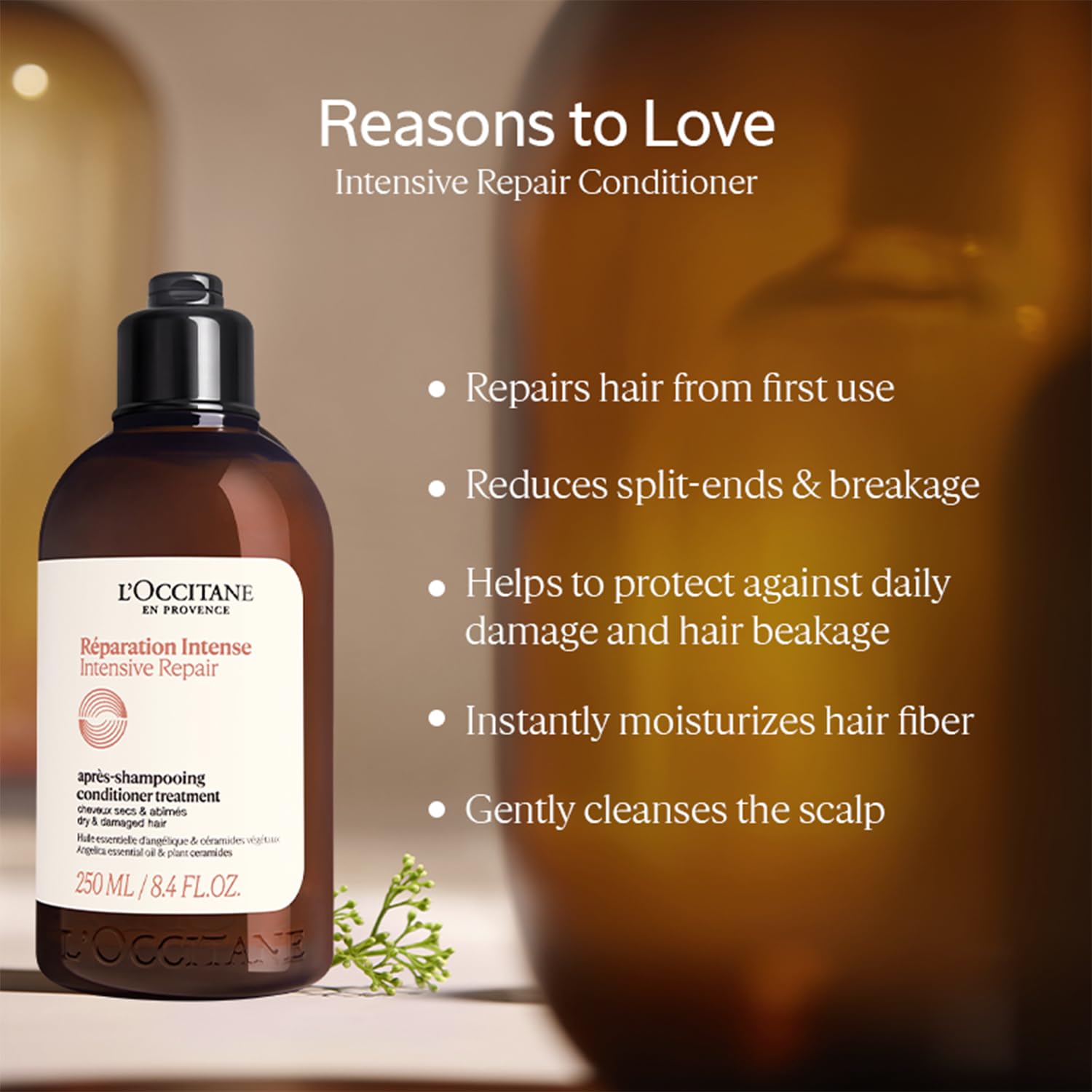 Foto 5 pulgar | Acondicionador L'occitane Intensive Repair 250 Ml - Venta Internacional.