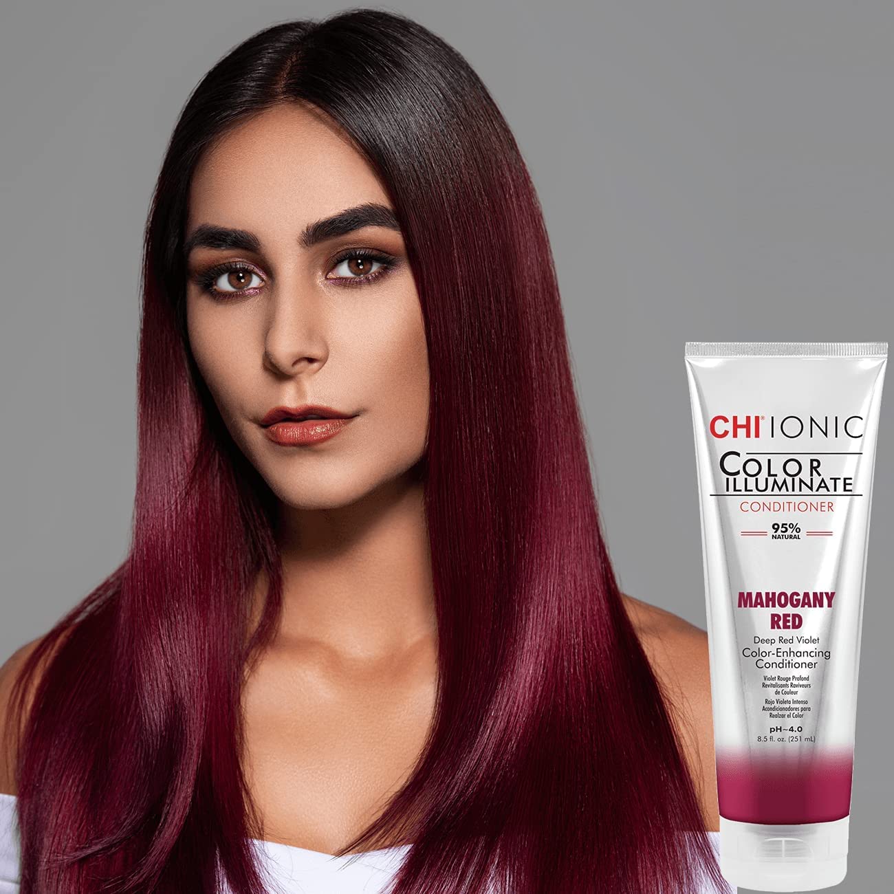 Foto 5 pulgar | Acondicionador Chi Ionic Color Illuminate 250 Ml 95% Natural - Venta Internacional.