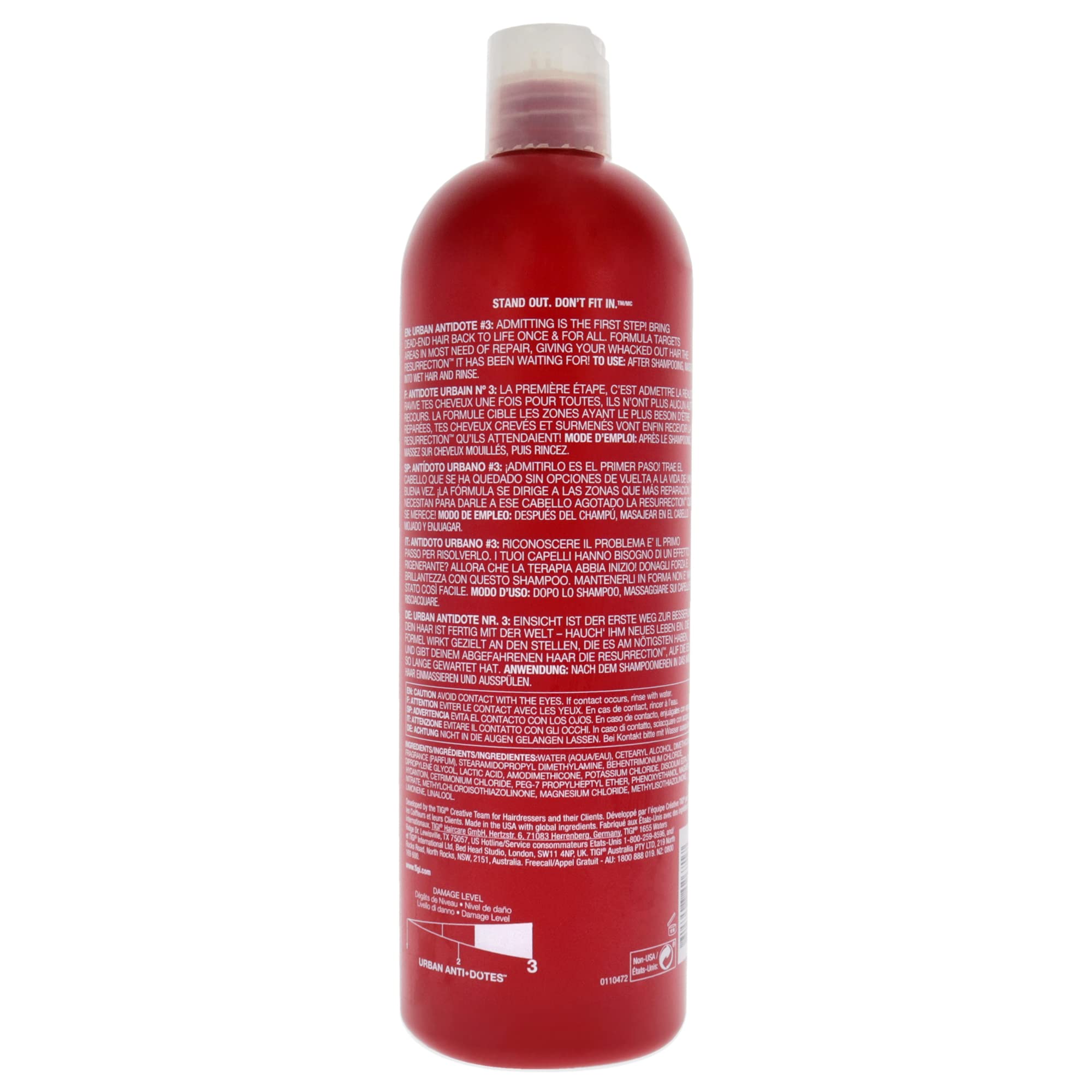 Foto 3 pulgar | Acondicionador Tigi Bed Head Urban Anti+dotes Resurrection 750 Ml - Venta Internacional.