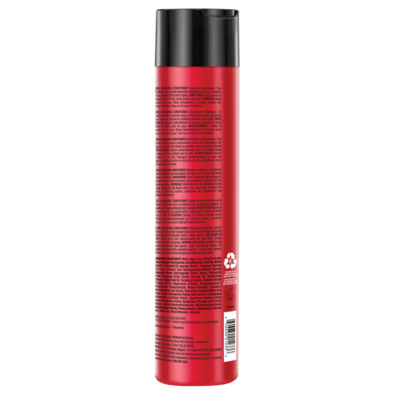 Foto 3 pulgar | Acondicionador Sexyhair Big Voluminizing, 300 Ml, Hidrata Todo El Cabello - Venta Internacional.