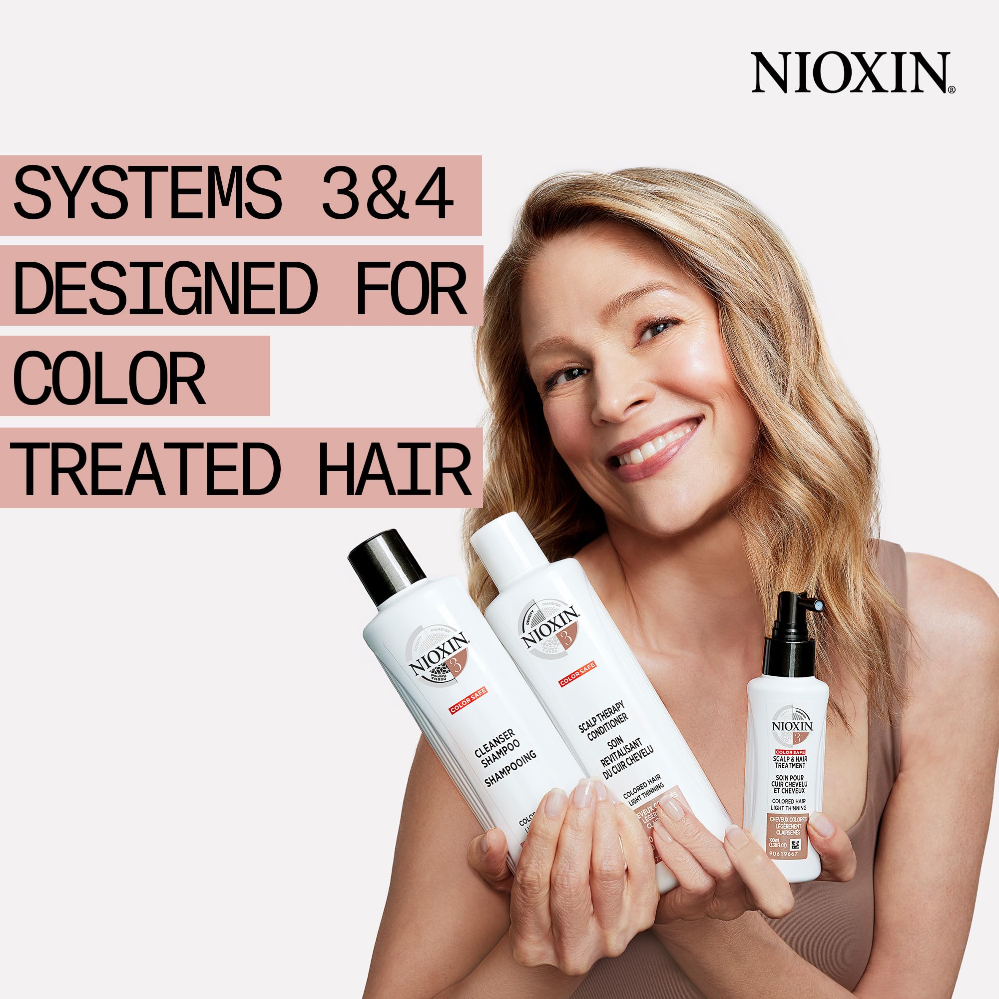Foto 6 pulgar | Acondicionador Nioxin System 3 Scalp Therapy, 500 Ml, Teñido - Venta Internacional.