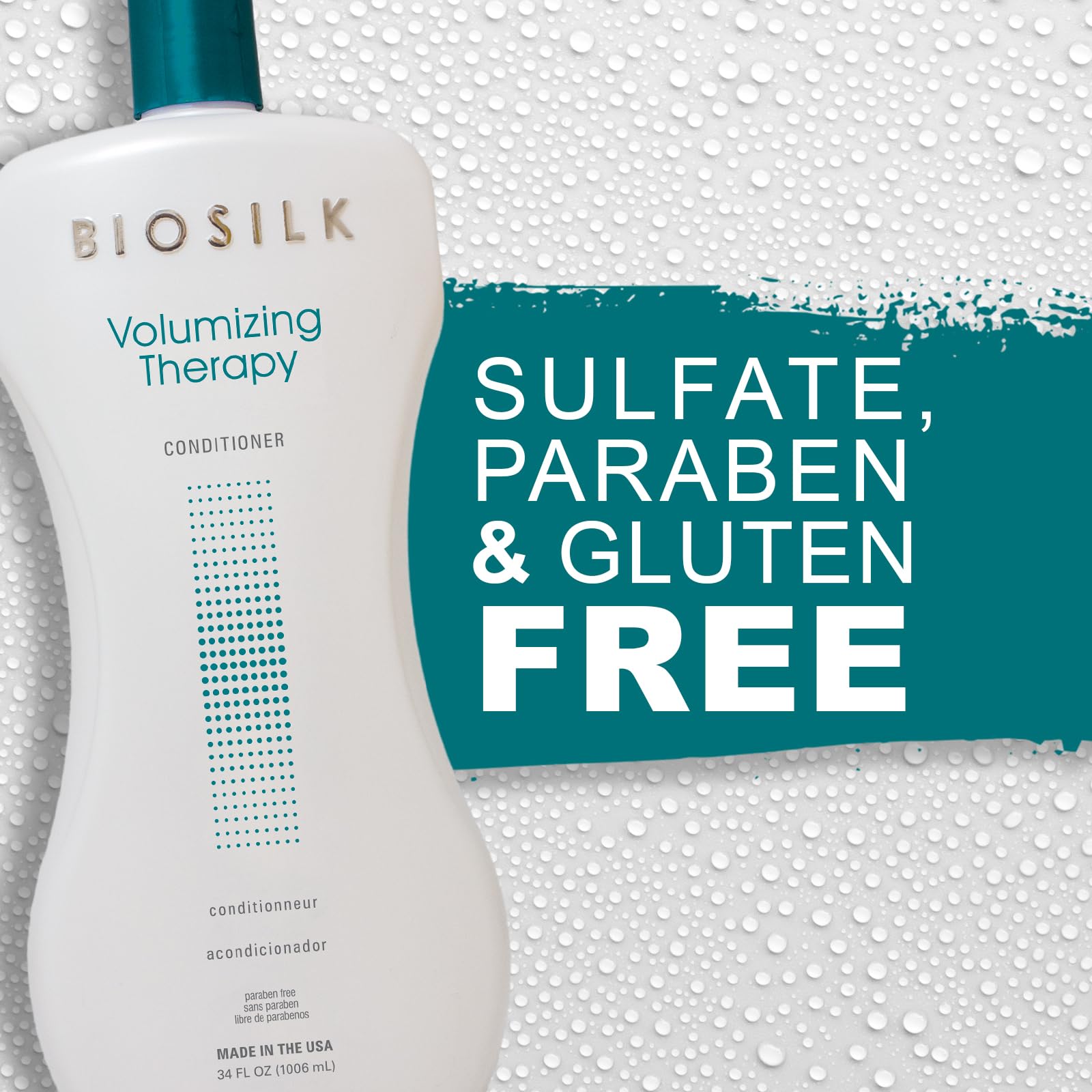 Foto 6 | El Acondicionador Biosilk Voluminizing Therapy De 1 Litro Añade Volumen Y Cuerpo - Venta Internacional.