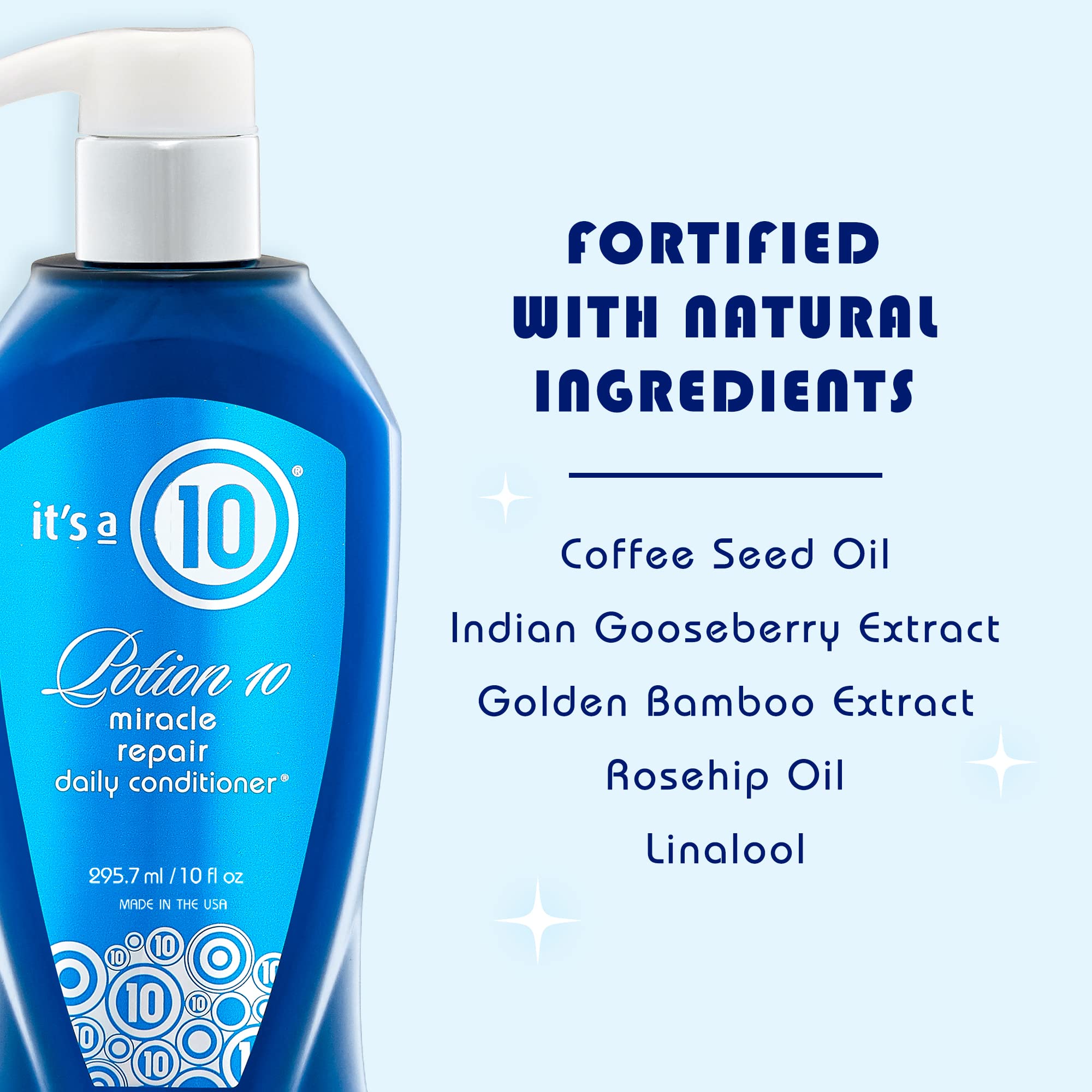Foto 3 | Acondicionador It's A 10 Pociones Para El Cuidado Del Cabello Miracle Repair, 300 Ml - Venta Internacional.