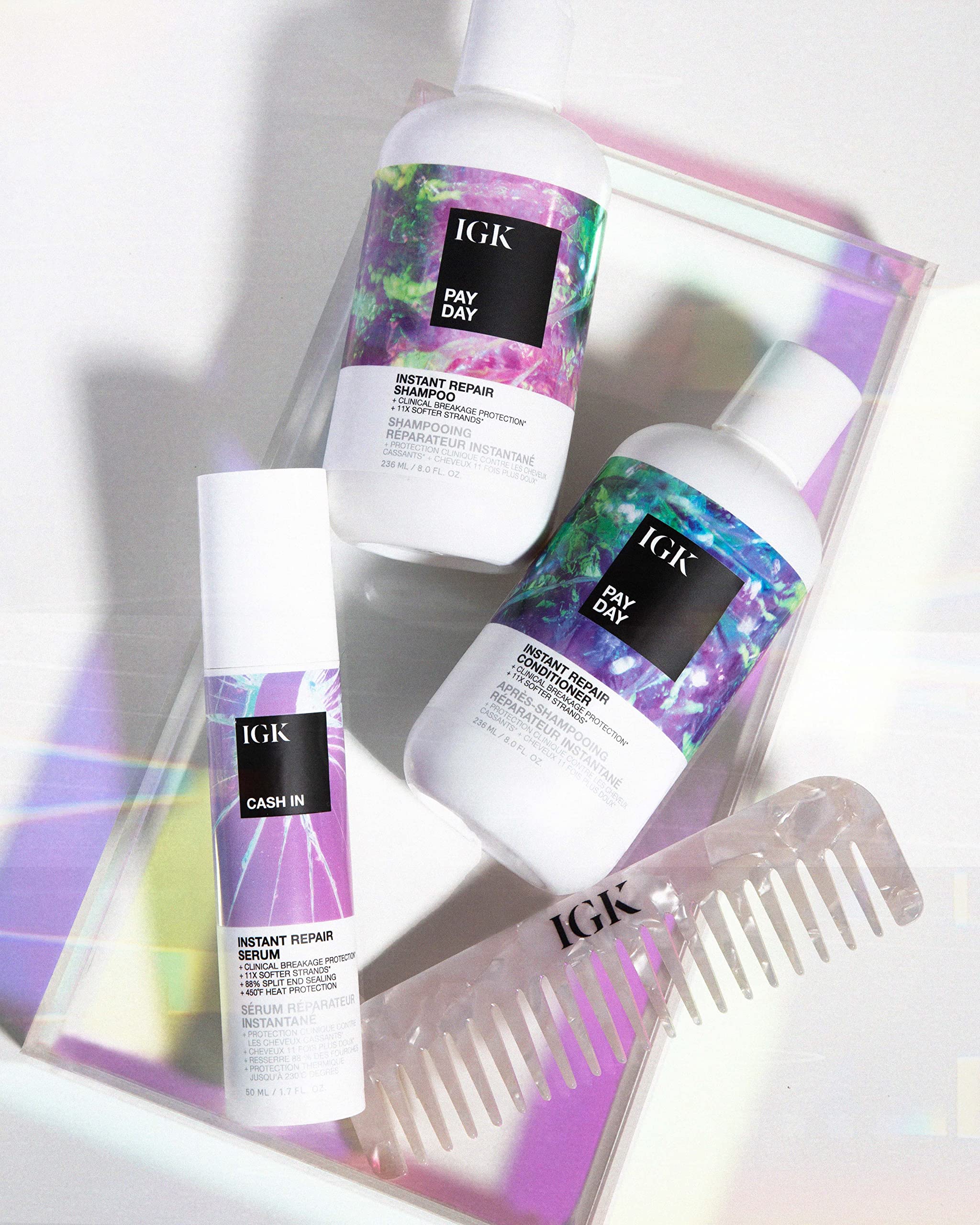 Foto 4 pulgar | Acondicionador Igk Pay Day Instant Repair 236 Ml/8.45 Fl.oz - Venta Internacional.