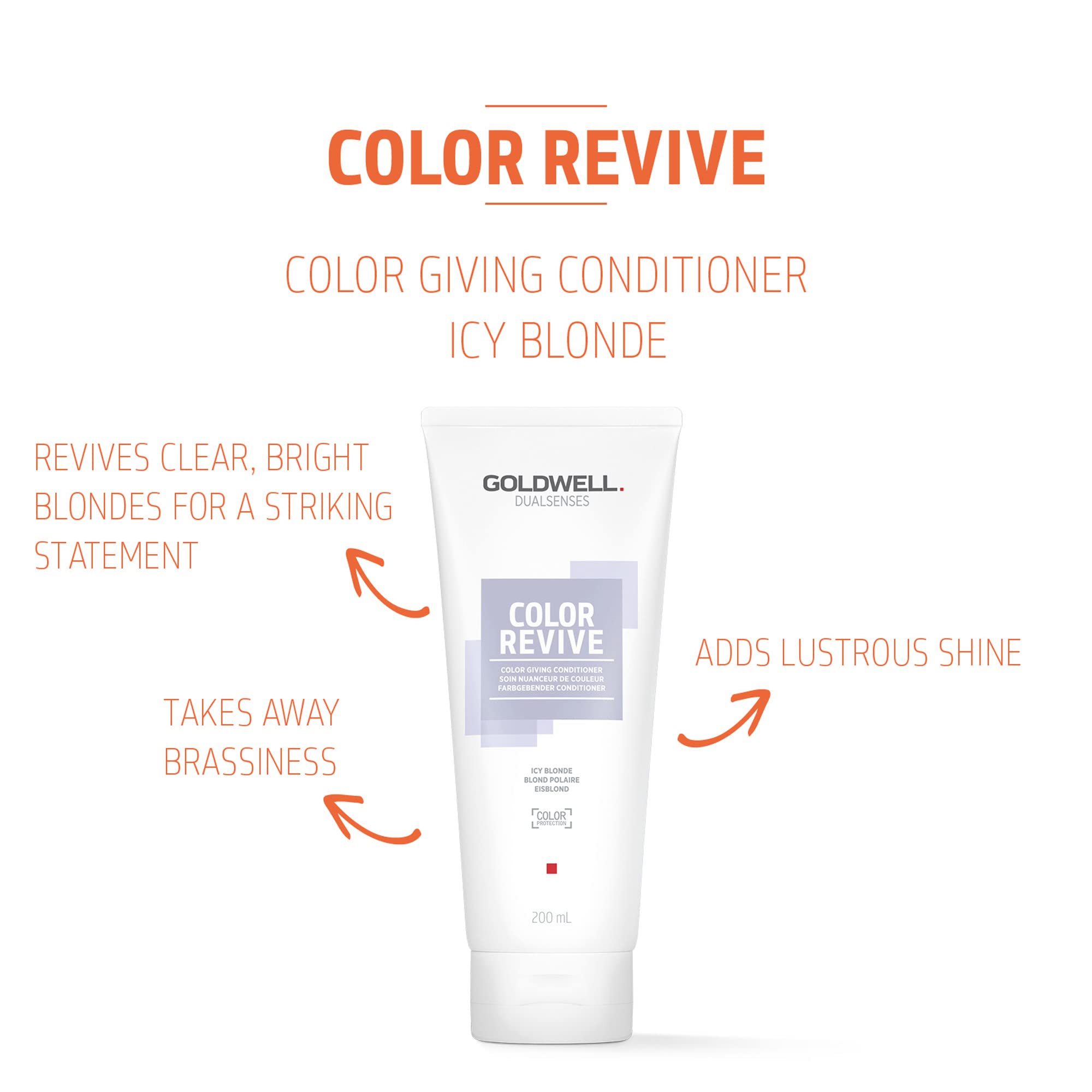 Foto 2 | Acondicionador De Color Goldwell Dualsenses Color Revive Icy Blonde - Venta Internacional.