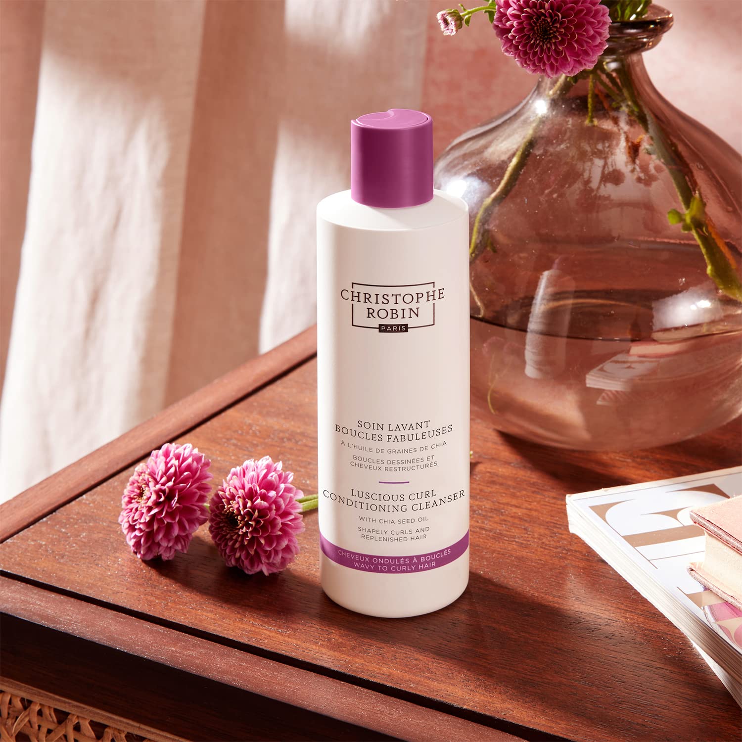 Foto 2 | Acondicionador Limpiador Christophe Robin Luscious Curl 250 Ml - Venta Internacional.