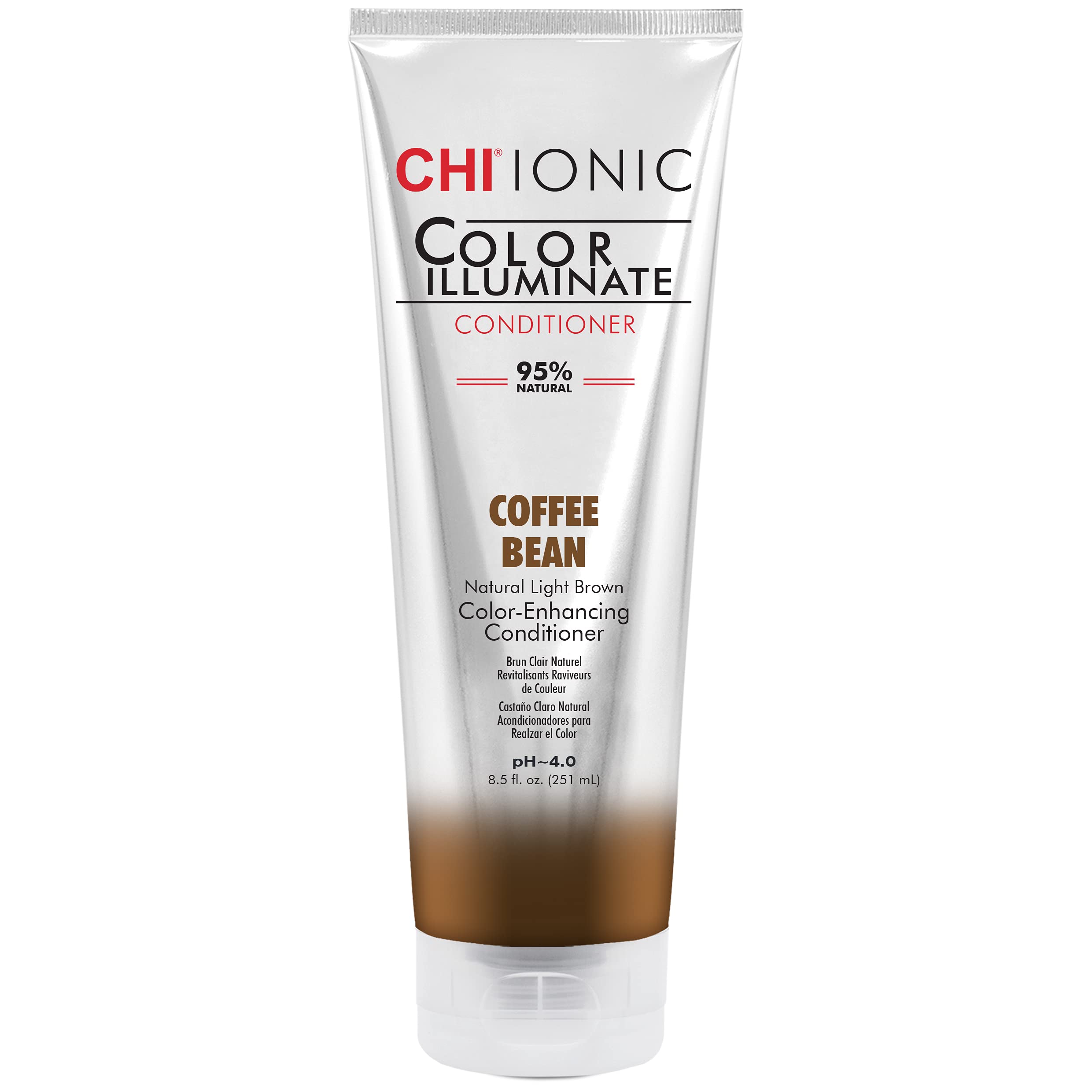 Acondicionador Chi Color Illuminate Coffee Bean, 250 Ml, Sin Sulfatos - Venta Internacional.