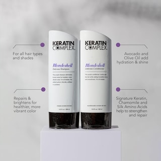 Foto 2 | Acondicionador Keratin Complex Blondeshell Debrass 400 Ml - Venta Internacional.