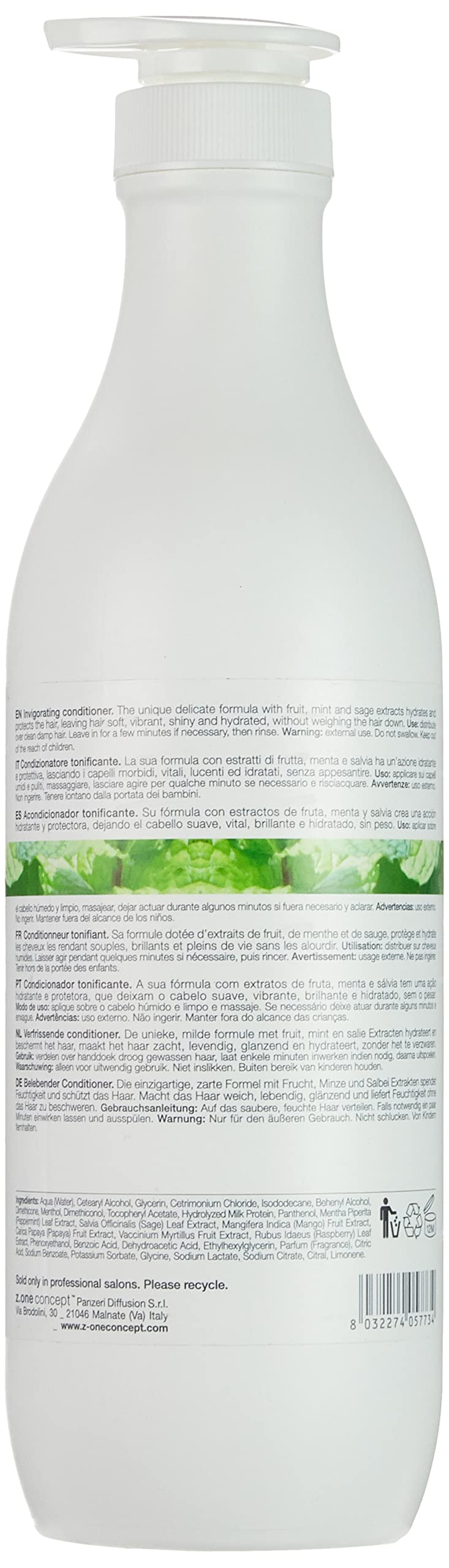 Foto 3 pulgar | Acondicionador Milk_shake Sensorial Mint 1l De Uso Frecuente - Venta Internacional.