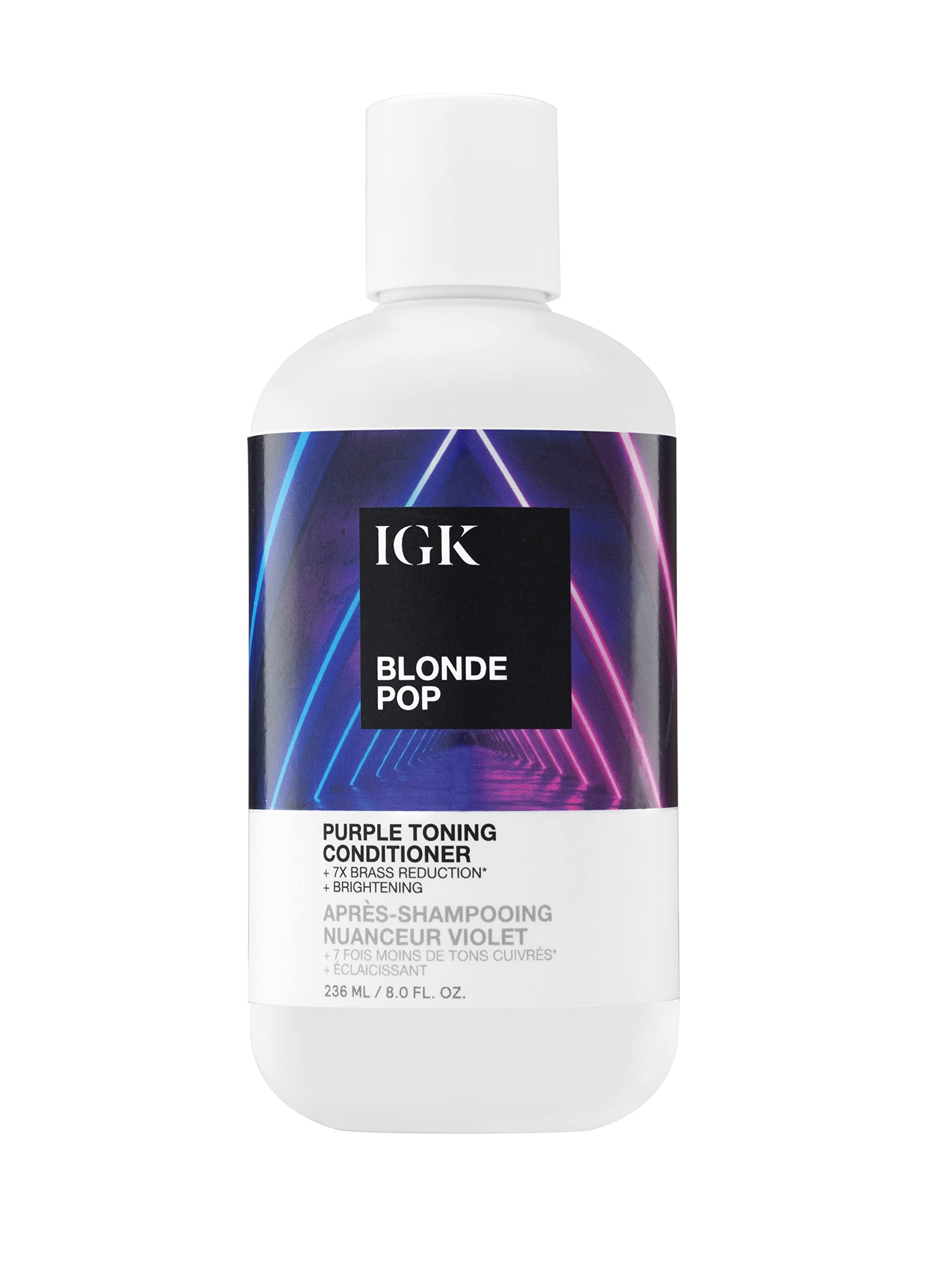 Foto 2 pulgar | Acondicionador Igk Blonde Pop Purple Tonificante 240 Ml Vegan - Venta Internacional.