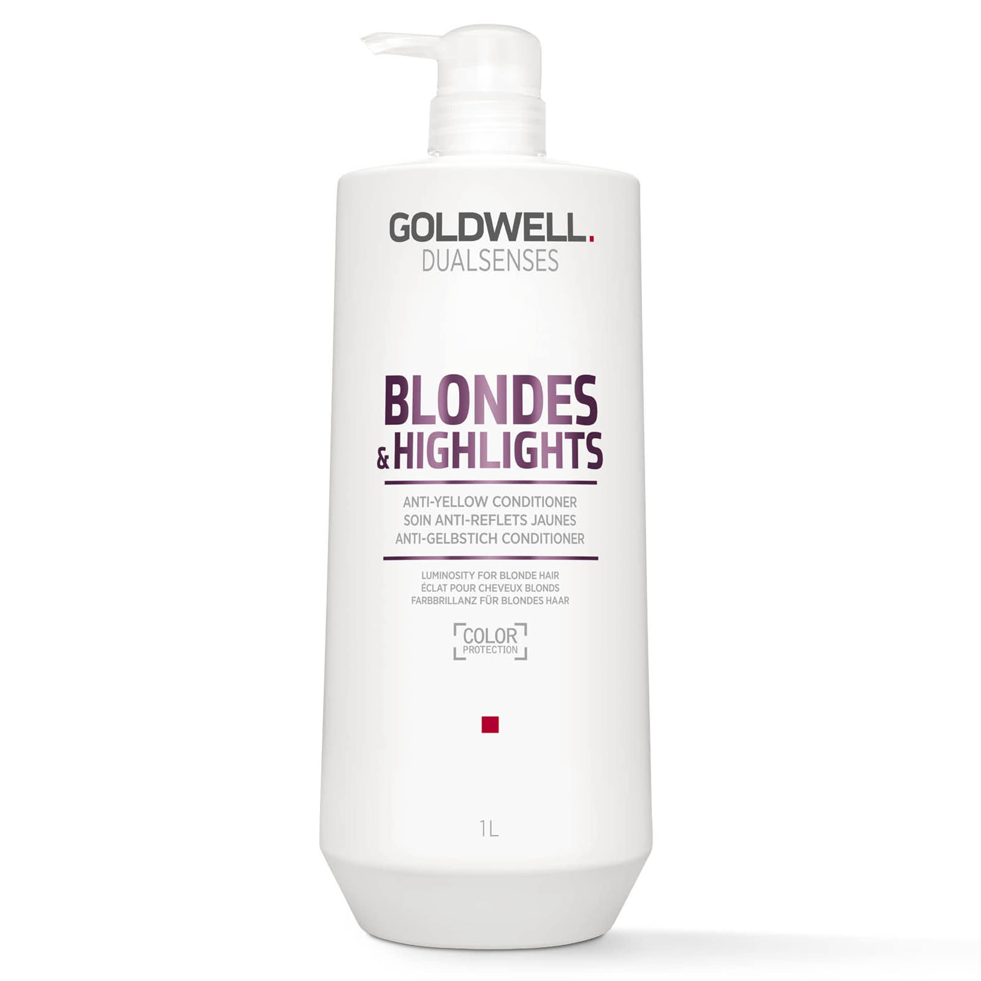 Acondicionador Goldwell Dualsenses Blondes & Highlights 1l - Venta Internacional.