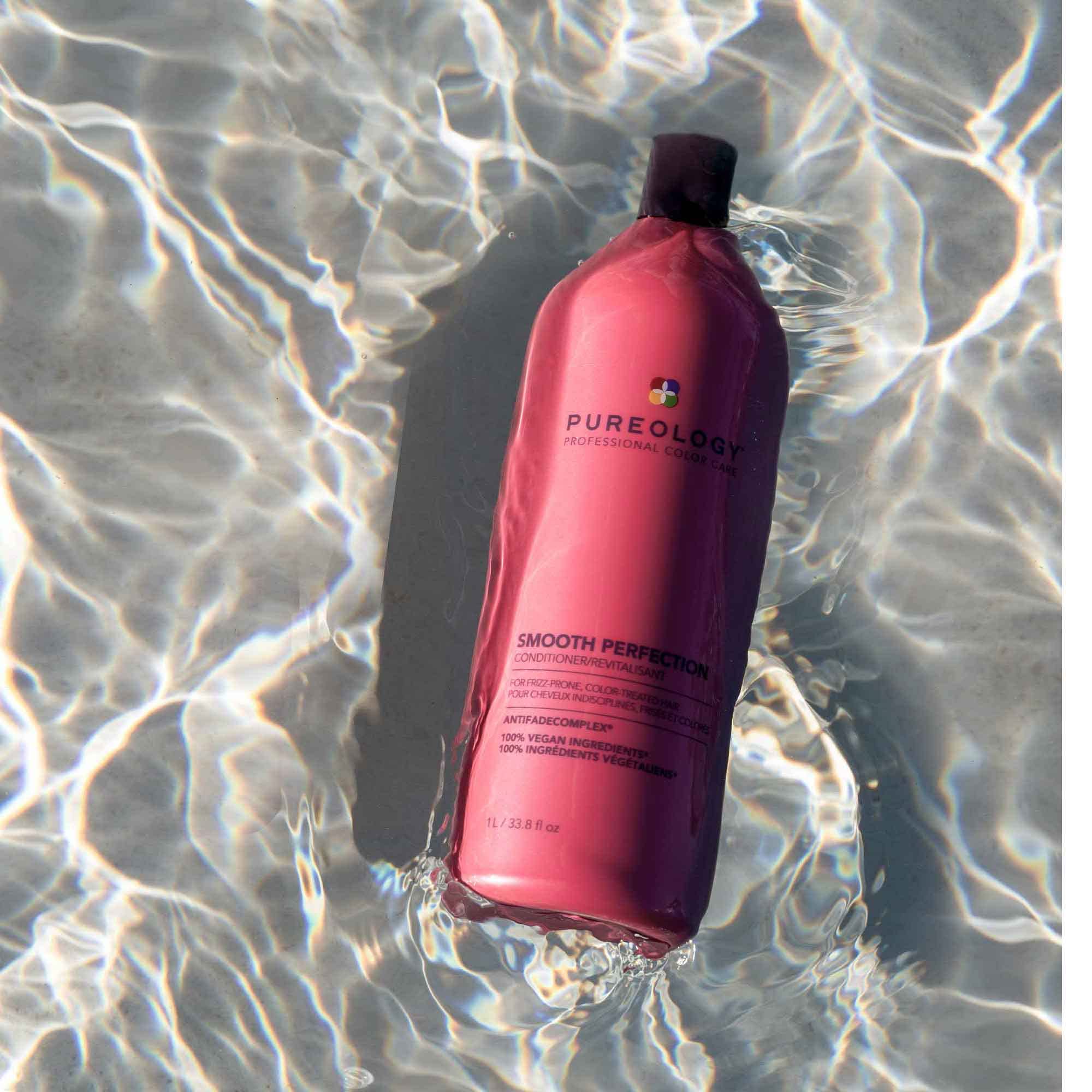 Foto 7 pulgar | Acondicionador Pureology Smooth Perfection Frizzy Hair 1l - Venta Internacional.