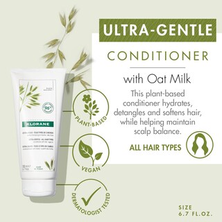 Foto 2 | Acondicionador Klorane Ultra-gentle Con Leche De Avena, 200 Ml, Sin Parabenos - Venta Internacional.