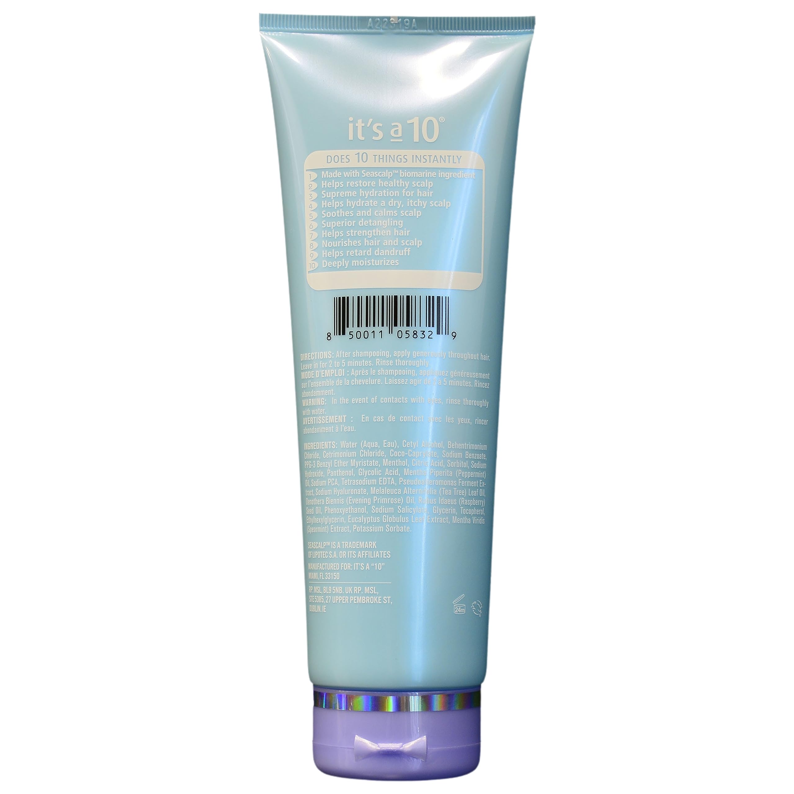 Foto 3 pulgar | Acondicionador It's A 10 Scalp Restore Miracle Tingling 240 Ml - Venta Internacional.