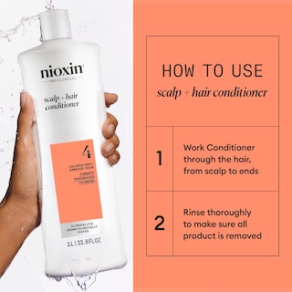 Foto 5 | Acondicionador Nioxin System 4 Scalp Therapy, 1 Litro, Teñido - Venta Internacional.