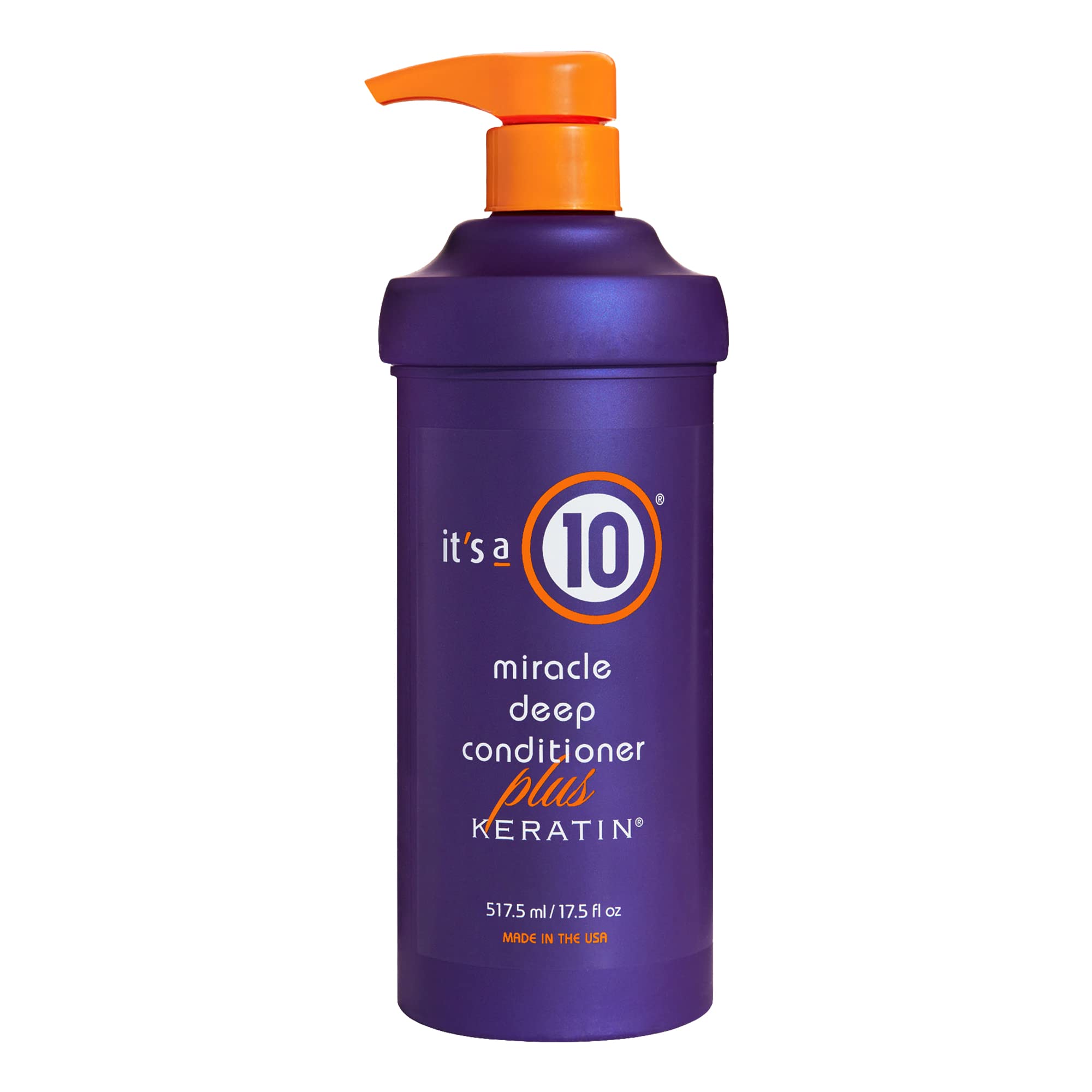 Acondicionador It's A 10 Miracle Deep Plus Keratin, 500 Ml, Unisex - Venta Internacional.