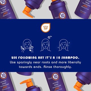 Foto 4 | Acondicionador It's A 10 Miracle Deep Plus Keratin, 500 Ml, Unisex - Venta Internacional.