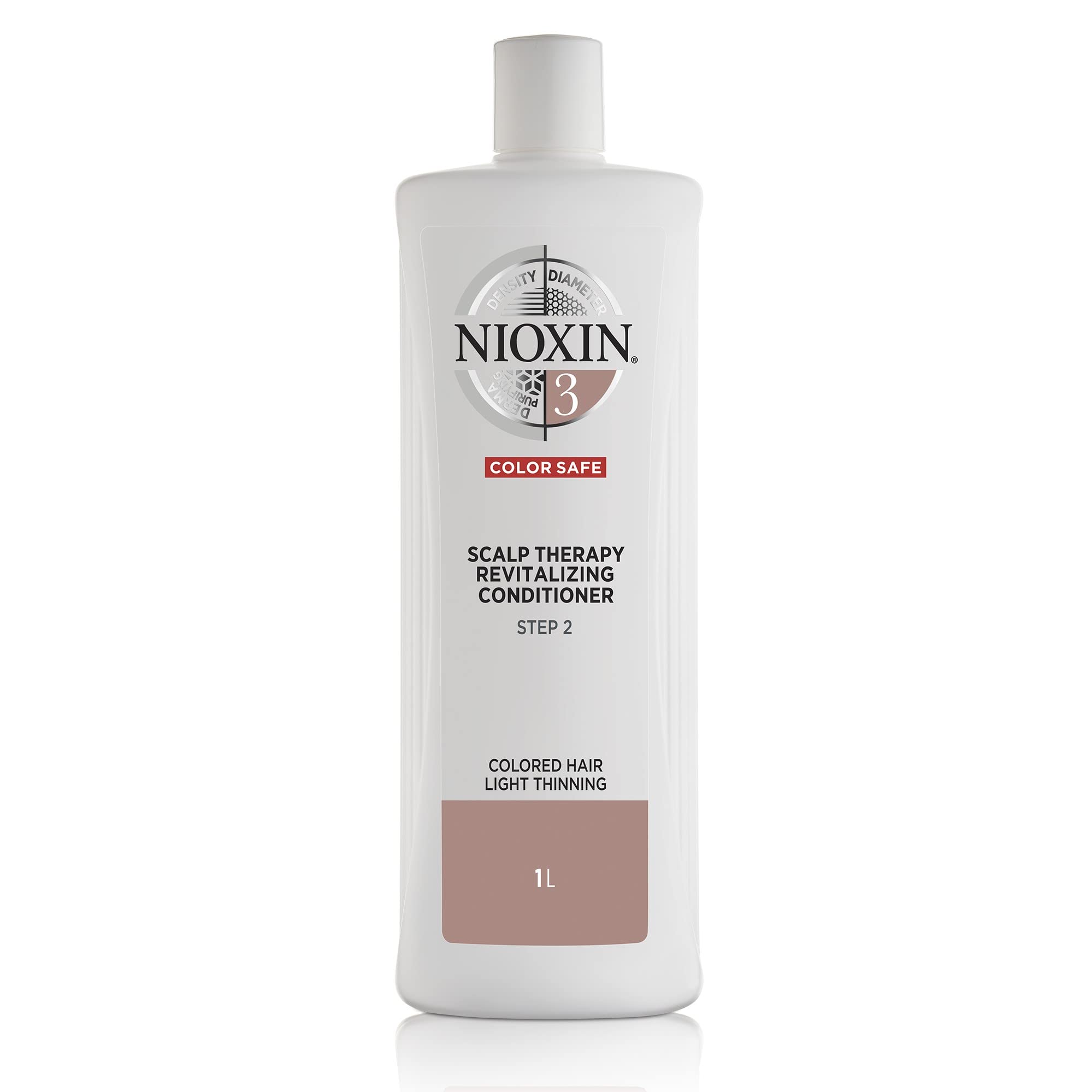 Foto 2 pulgar | Acondicionador Nioxin System 3 Scalp Therapy, 1 Litro, Teñido - Venta Internacional.
