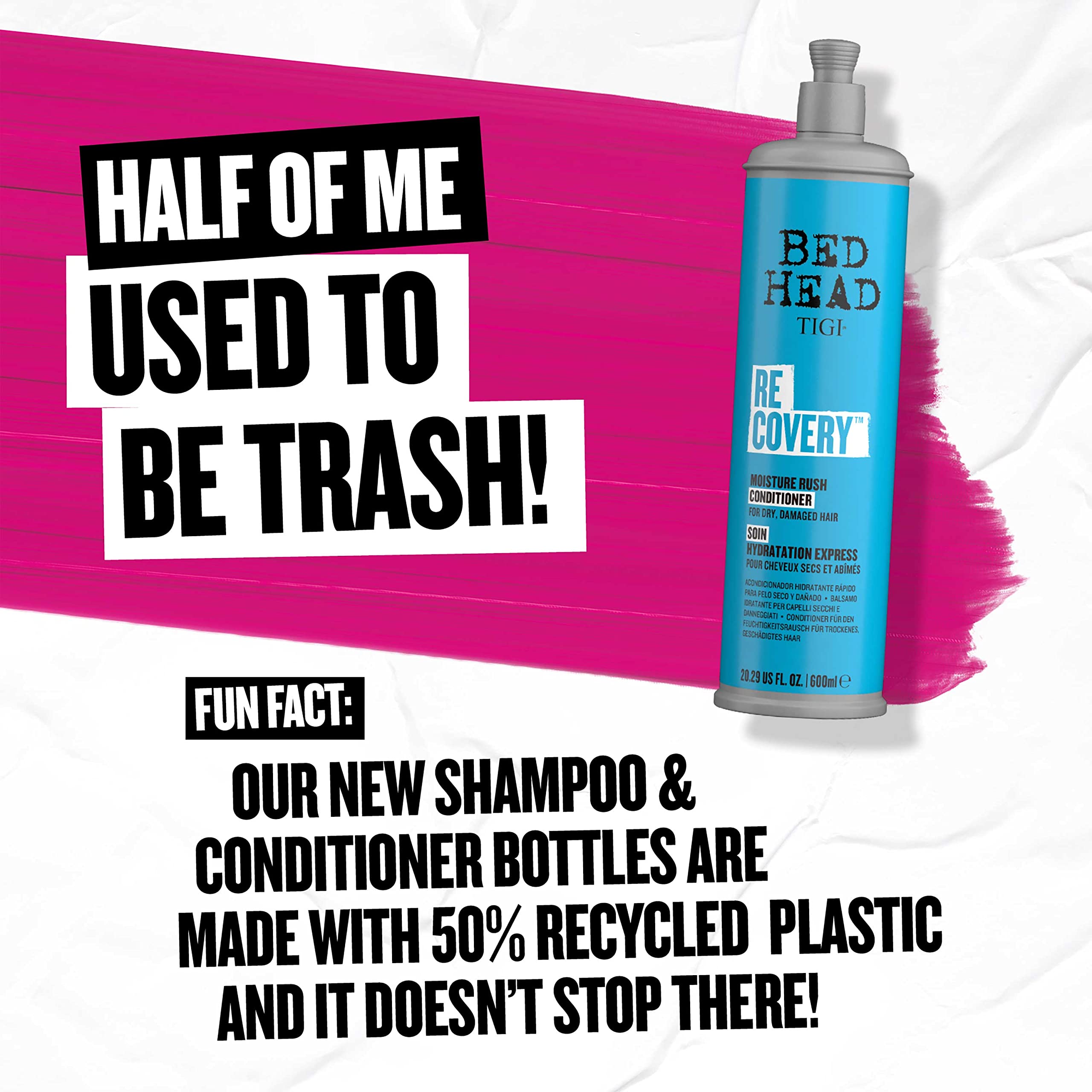 Foto 6 pulgar | Acondicionador Tigi Bed Head Recoverytm Hidratante Para Cabello Seco De 600 Ml - Venta Internacional.