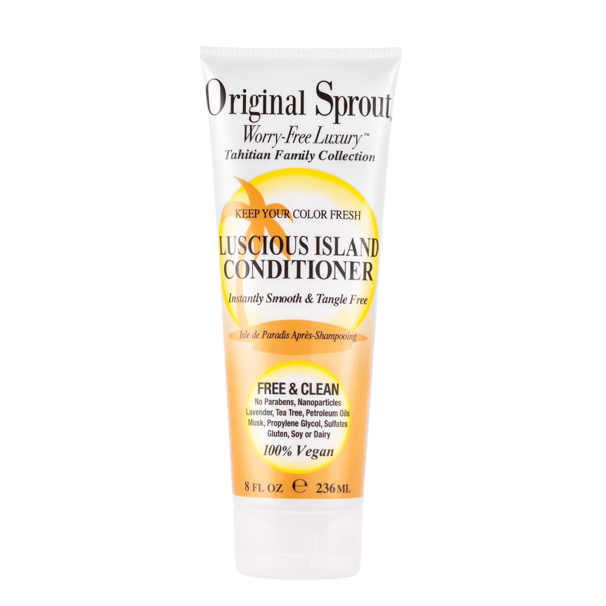 Acondicionador Original Sprout Tahitian Para Cabello Teñido, 240 Ml - Venta Internacional.