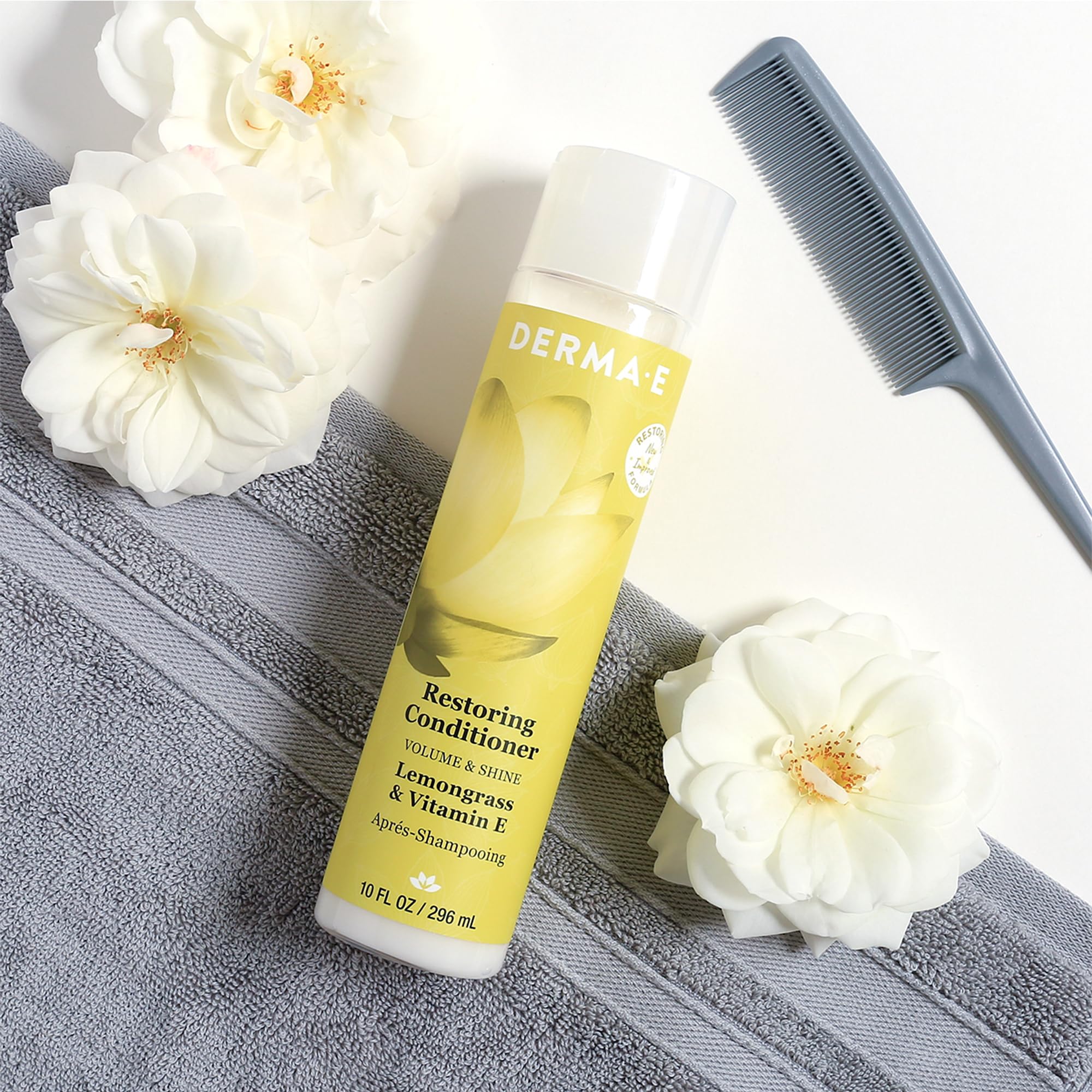 Foto 5 | Acondicionador Derma E Que Restaura Volumen Y Brillo, 300 Ml, Sin Sulfatos - Venta Internacional.